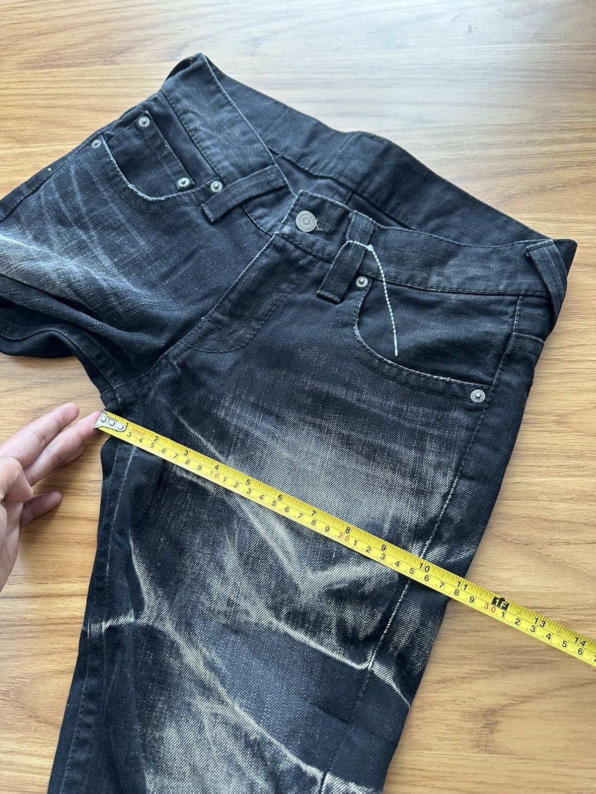 Tornado Mart 2000-Tornado Mart Japan Super Flared Jeans Size US 31 - 17 Thumbnail