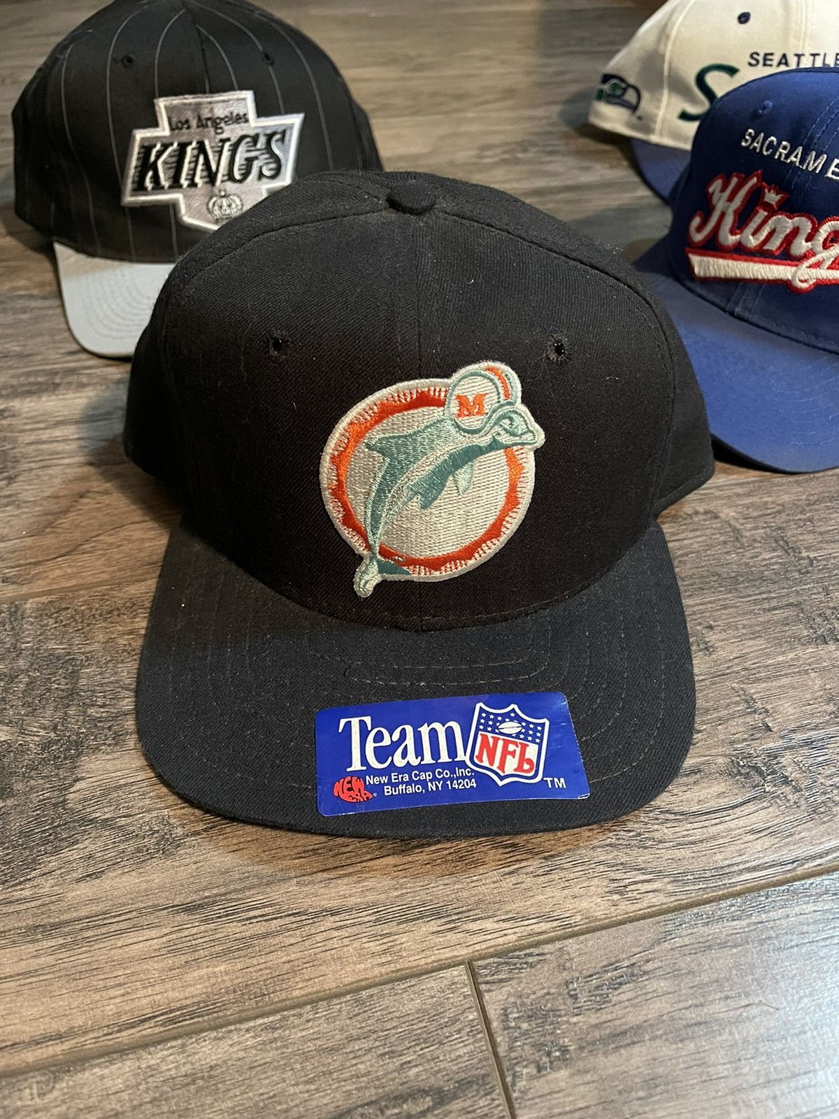 NFL Retro Miami Dolphins logo snapback Size ONE SIZE - 1 Thumbnail