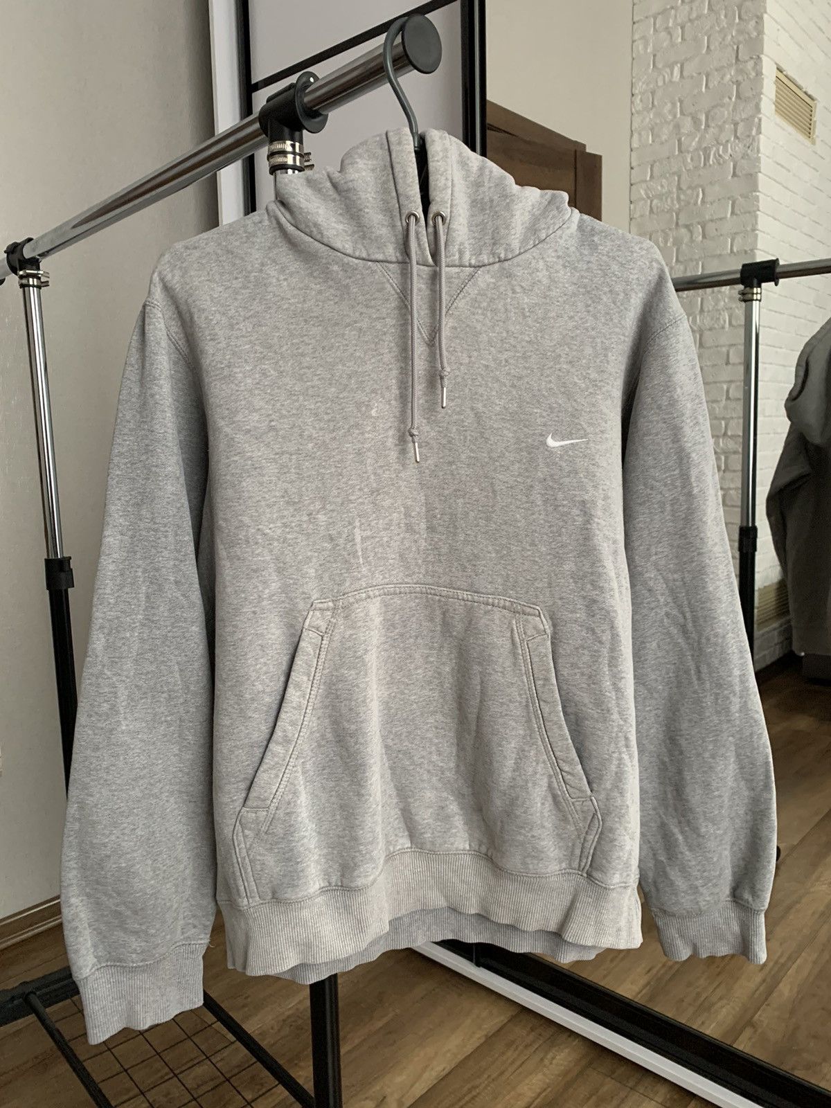 Vintage Nike Vintage Zip Hoodie Vintage Logo Swoosh 90s Size US M / EU 48-50 / 2 - 1 Thumbnail
