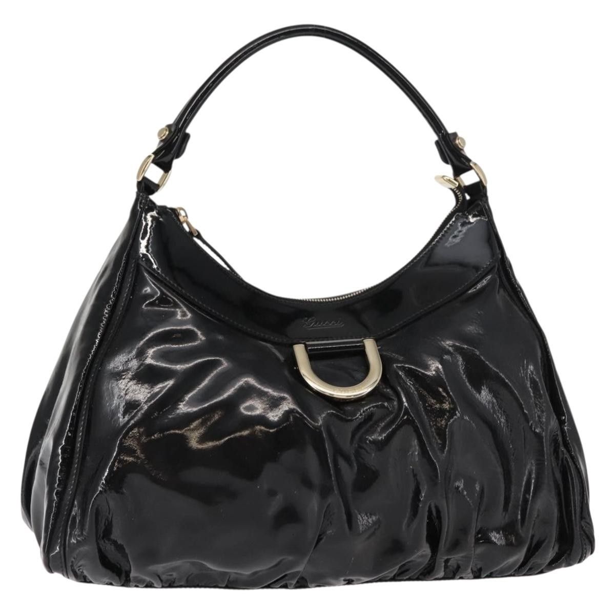 Gucci Gucci D Ring Hobo Patent Size ONE SIZE - 1 Thumbnail