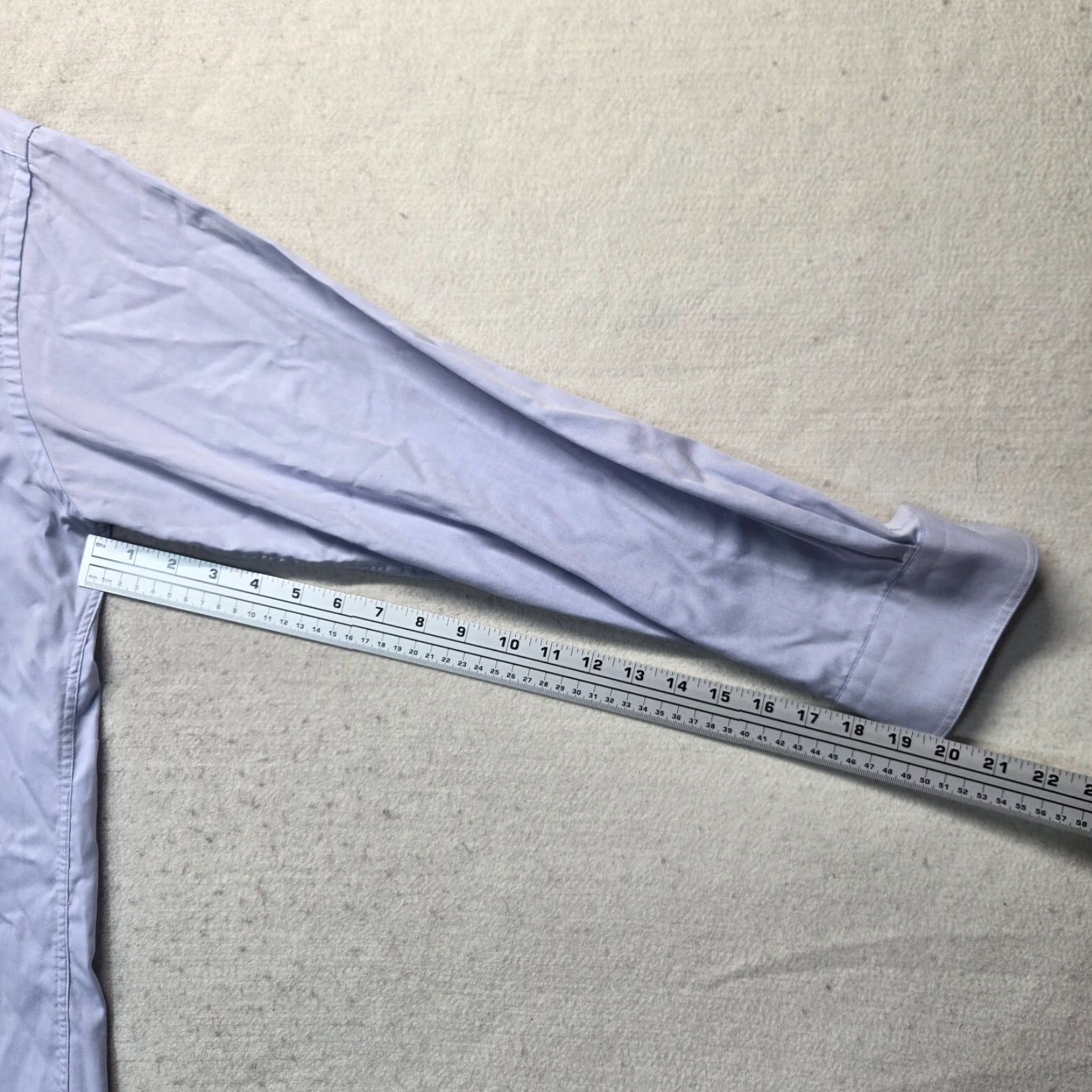 Stafford Stafford Shirt Adult Men 16 34 Blue Long Sleeve Button-Up Casual Cotton Blend Size US L / EU 52-54 / 3 - 5 Thumbnail