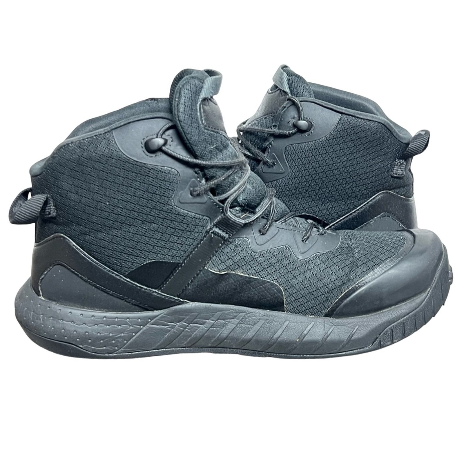 Under Armour UNDER ARMOUR BLACK MENS BOOT UA MICRO G VALSETZ MID SIZE 11 Size US 11 / EU 44 - 4 Thumbnail