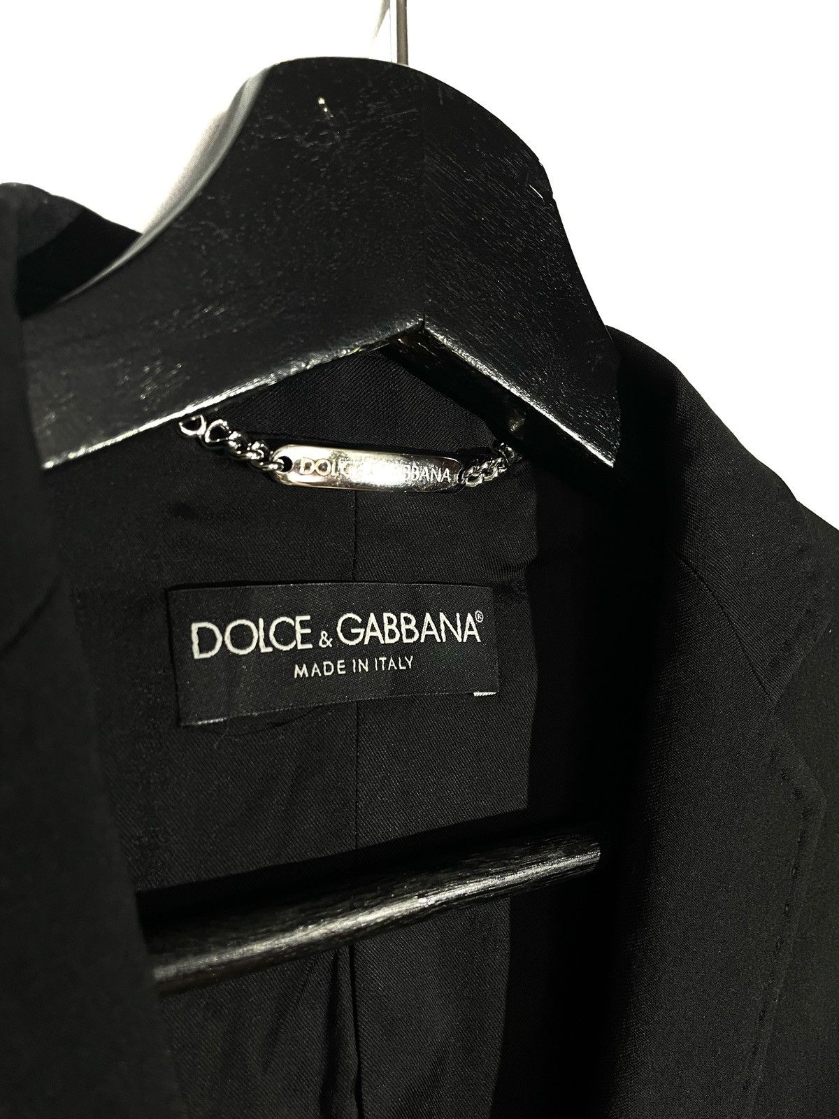 Dolce & Gabbana DG Basic Wool Business Blazer Black Women Italy Size 38 Lux Size XS / US 0-2 / IT 36-38 - 5 Thumbnail