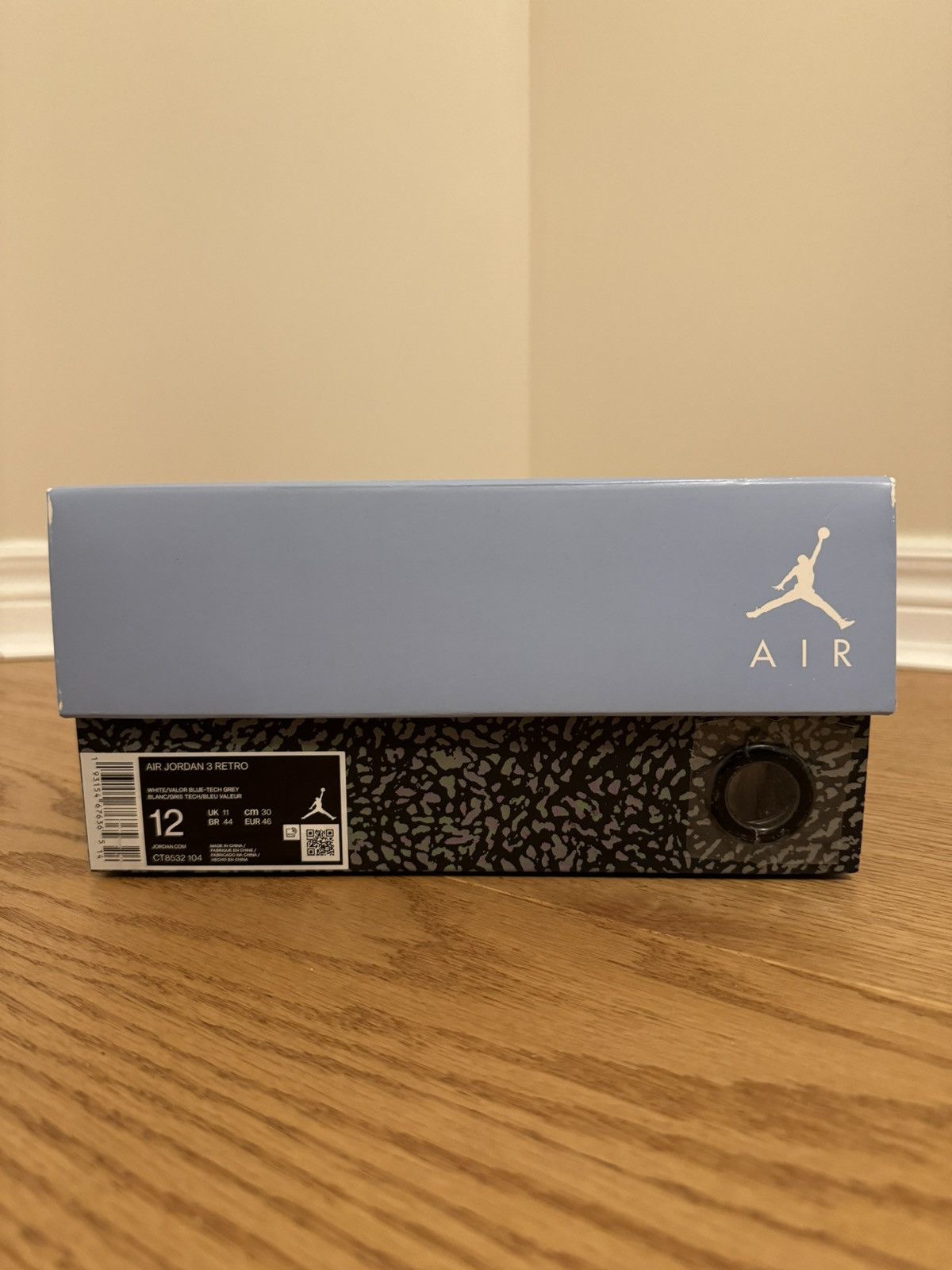Jordan Brand Jordan 3 Retro UNC (2020) Size US 12 / EU 45 - 7 Thumbnail