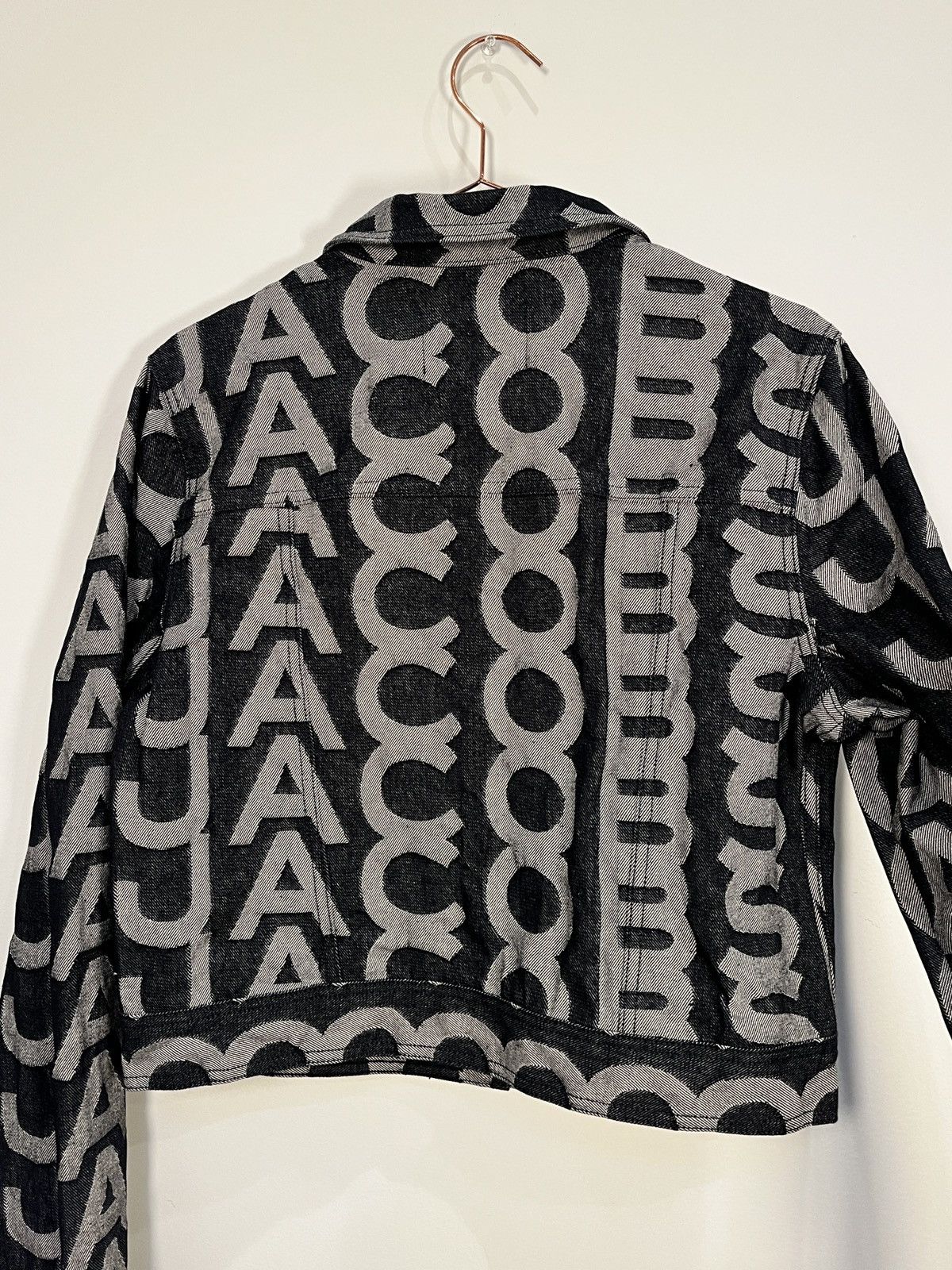 Marc Jacobs Marc Jacobs Raw Denim Monogram Jacket (unisex) Size US L / EU 52-54 / 3 - 19 Thumbnail