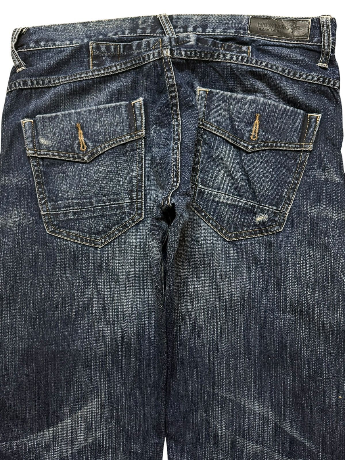 Hysteric Glamour Vintage Y2K Japanese Brand Faded Wash Whiskers Distressed Size US 32 / EU 48 - 4 Thumbnail