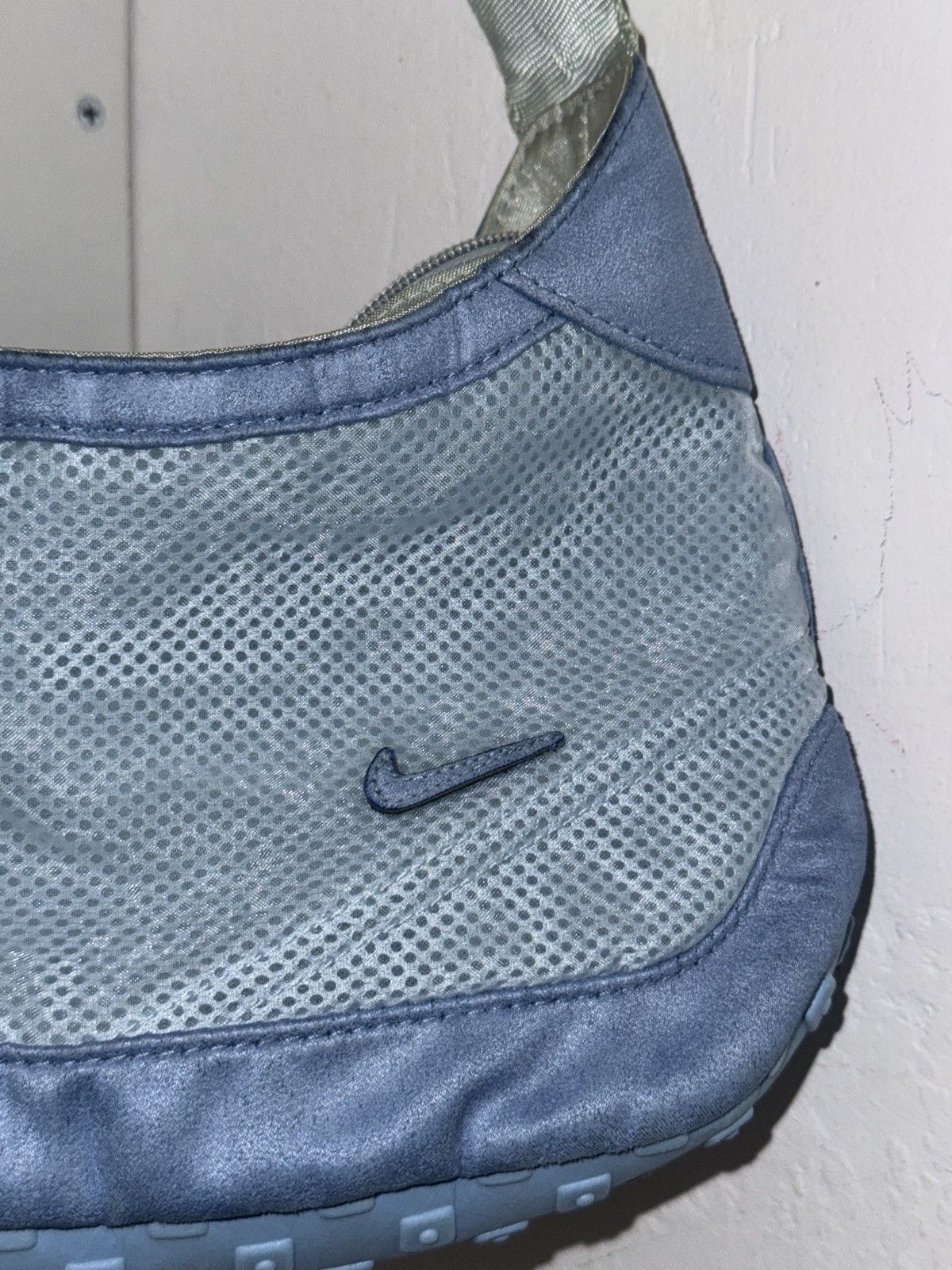 Nike VINTAGE NIKE WAFFLE 2000s BABY BLUE BAG Size ONE SIZE - 3 Thumbnail