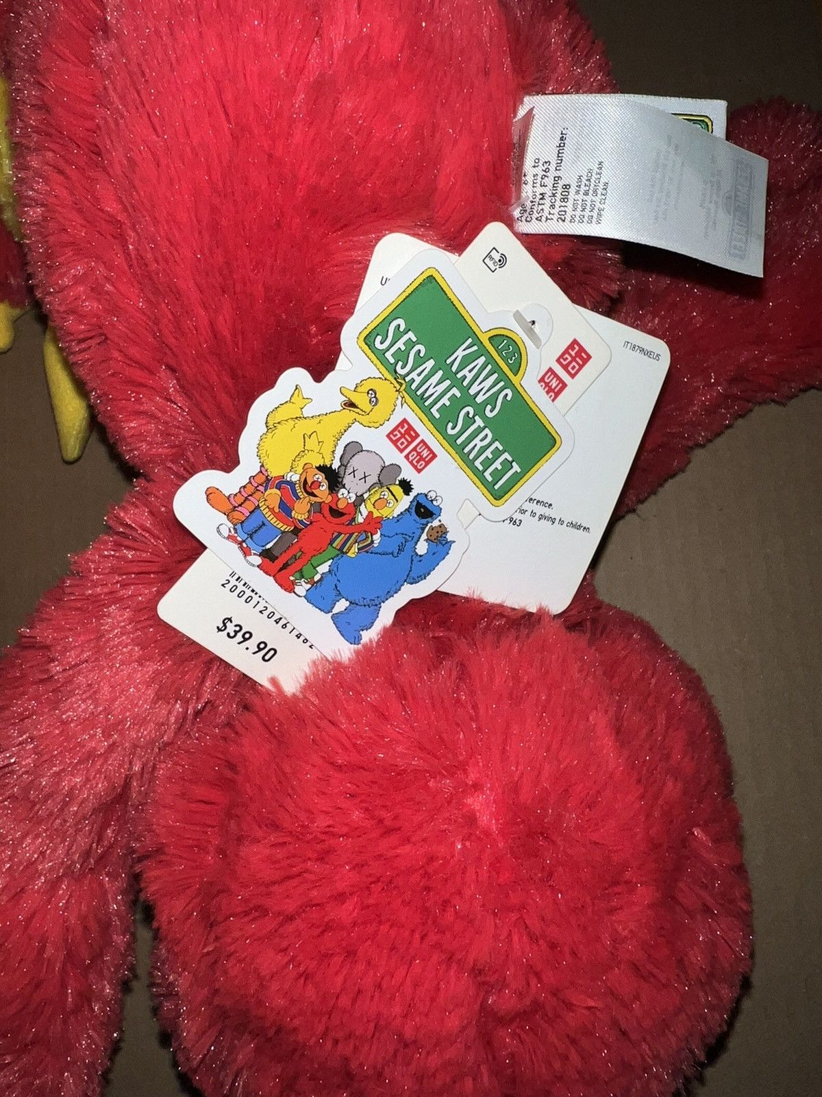 Kaws × Uniqlo Kaws x Uniqlo Sesame Street Elmo + Big Bird Size ONE SIZE - 3 Thumbnail