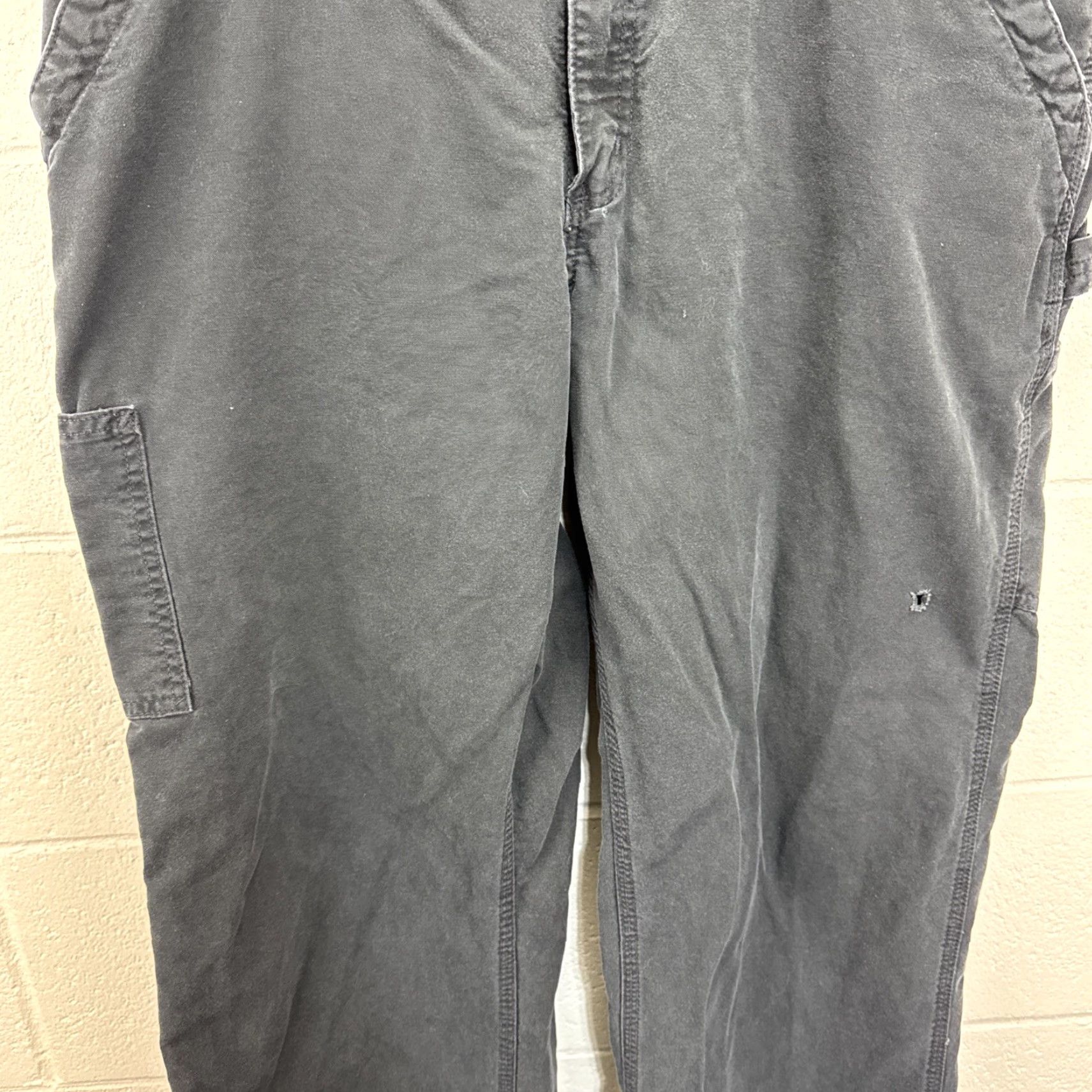 Carhartt Carhartt Pants - B151 Work 38x30 Black - Relaxed Carpenter Canvas Cotton Jeans Casual Workwear Mens Size US 38 / EU 54 - 4 Thumbnail