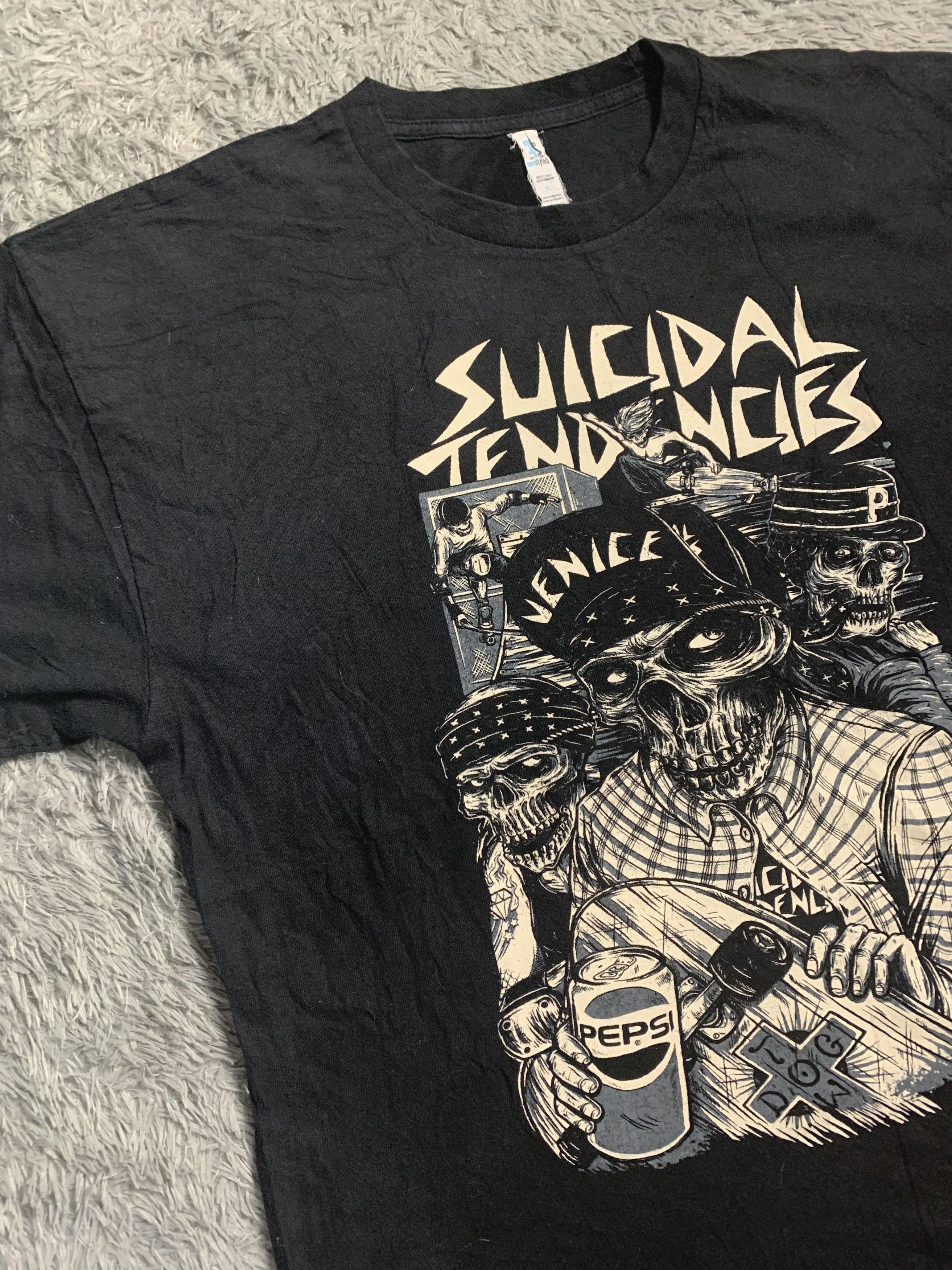 Band Tees Suicidal tendencies x Vintage x band tees x punk Size US XL / EU 56 / 4 - 1 Thumbnail