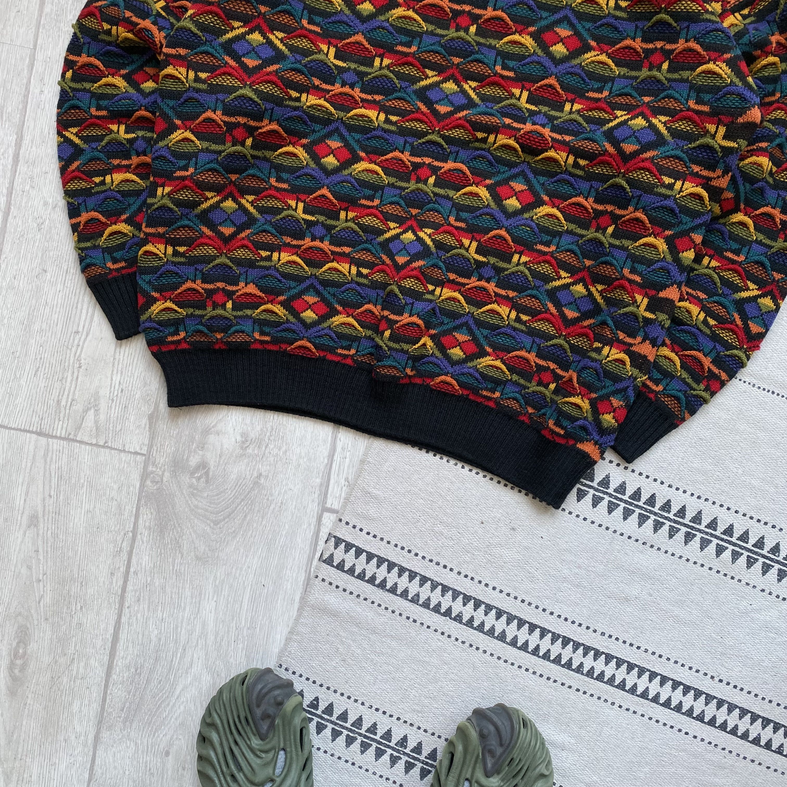 Coogi Vintage 90s Coggi Style knit Cozy sweater Y2K Tundra Size US L / EU 52-54 / 3 - 3 Thumbnail