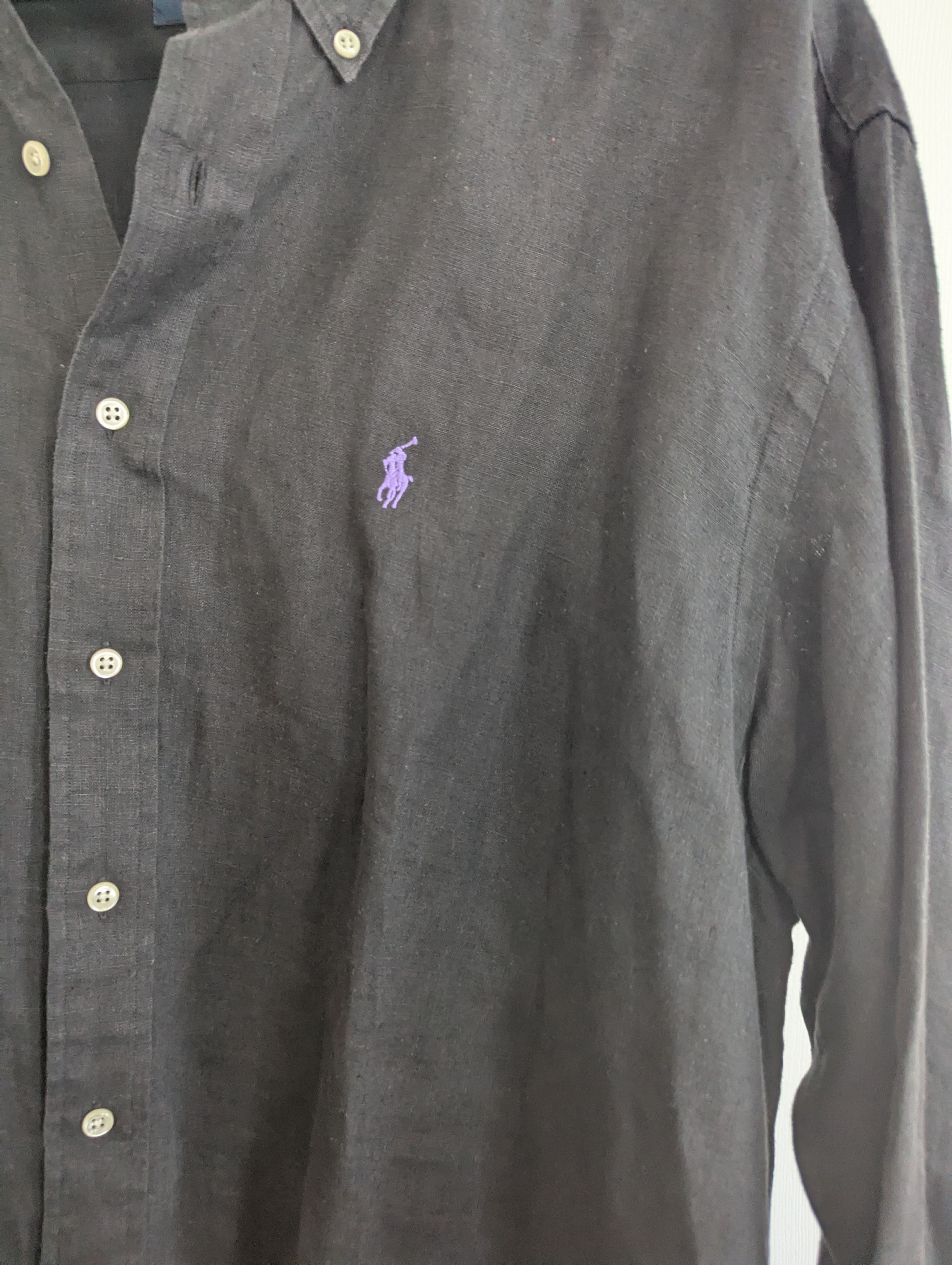 Polo Ralph Lauren Classic fit Linen shirt Size US XL / EU 56 / 4 - 4 Thumbnail