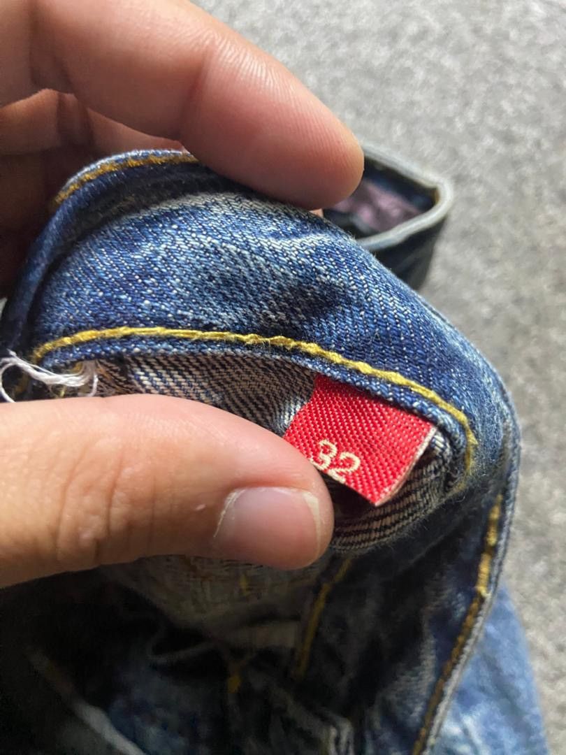 Japanese Brand Rose Bowl Distressed Ripped Jeans (172) Size 32" / US 10 / IT 46 - 10 Thumbnail