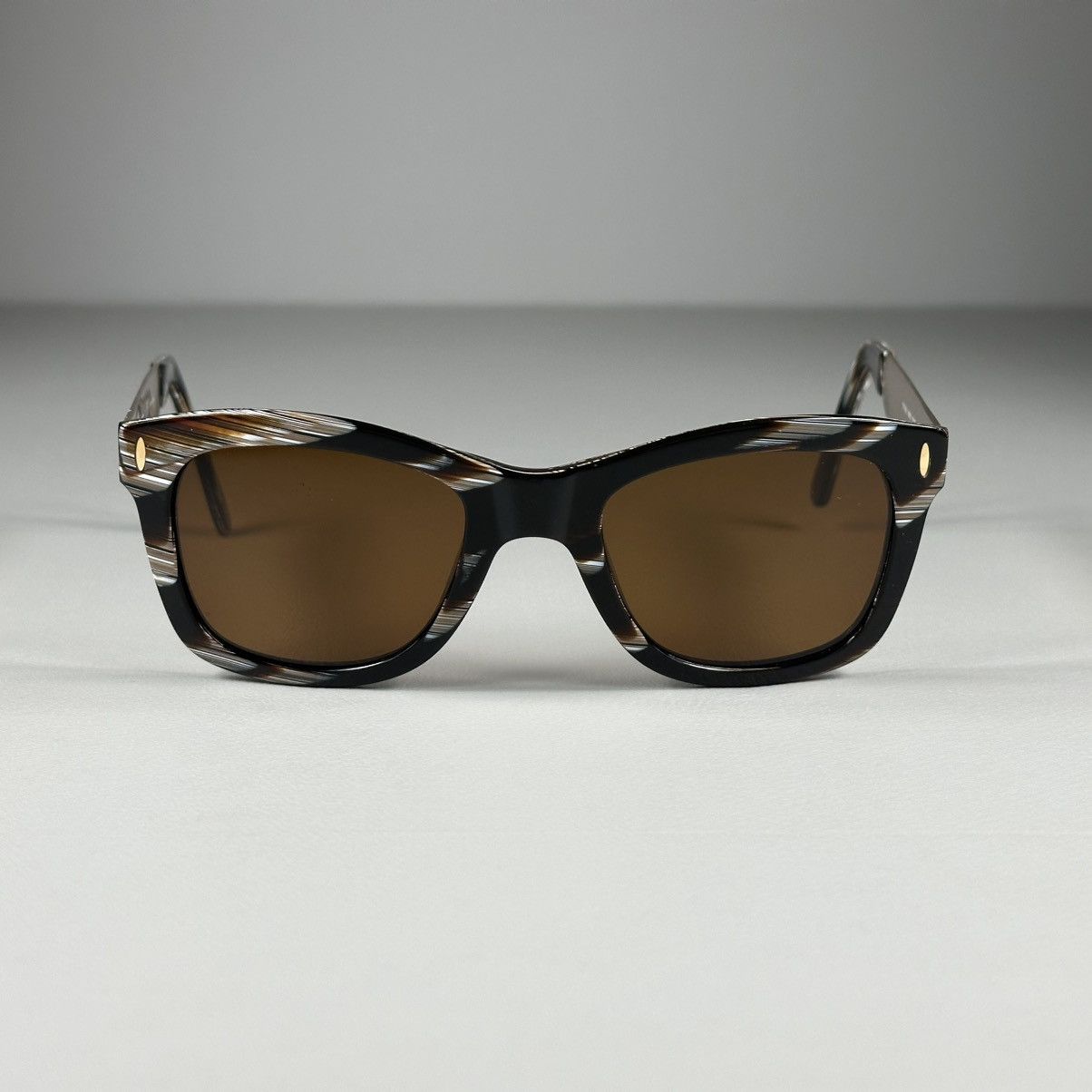 Tory Burch Tory Burch TY 7042 Black Brown Gradient Square Sunglasses Size ONE SIZE - 1 Thumbnail