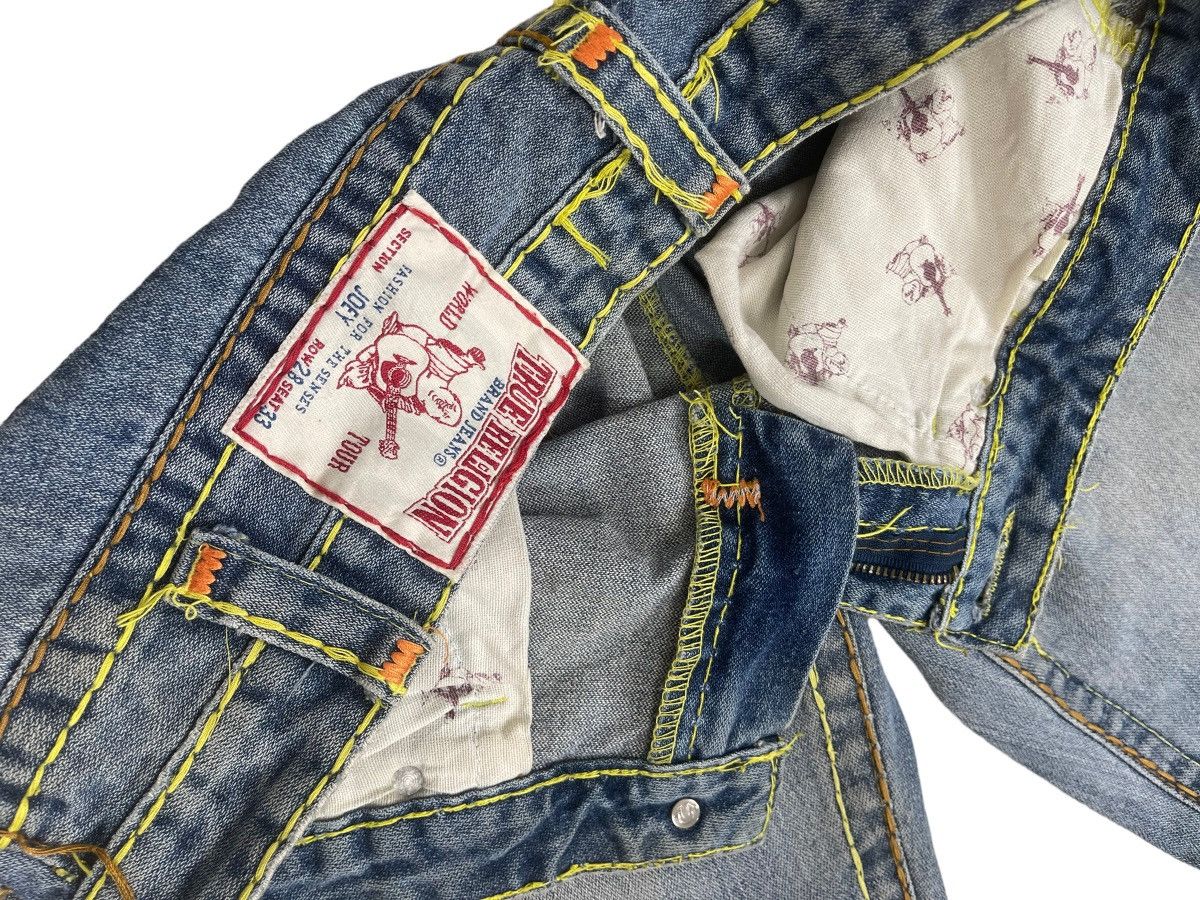 True Religion FLARED Vintage Distressed True Religion Joey Jeans Size US 30 / EU 46 - 8 Thumbnail