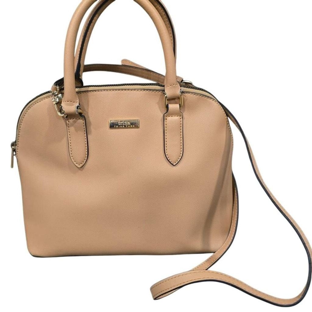 Trina Turk Trina Turk Pale Pink Satchel Bag Gold Color Hardware Size ONE SIZE - 1 Thumbnail