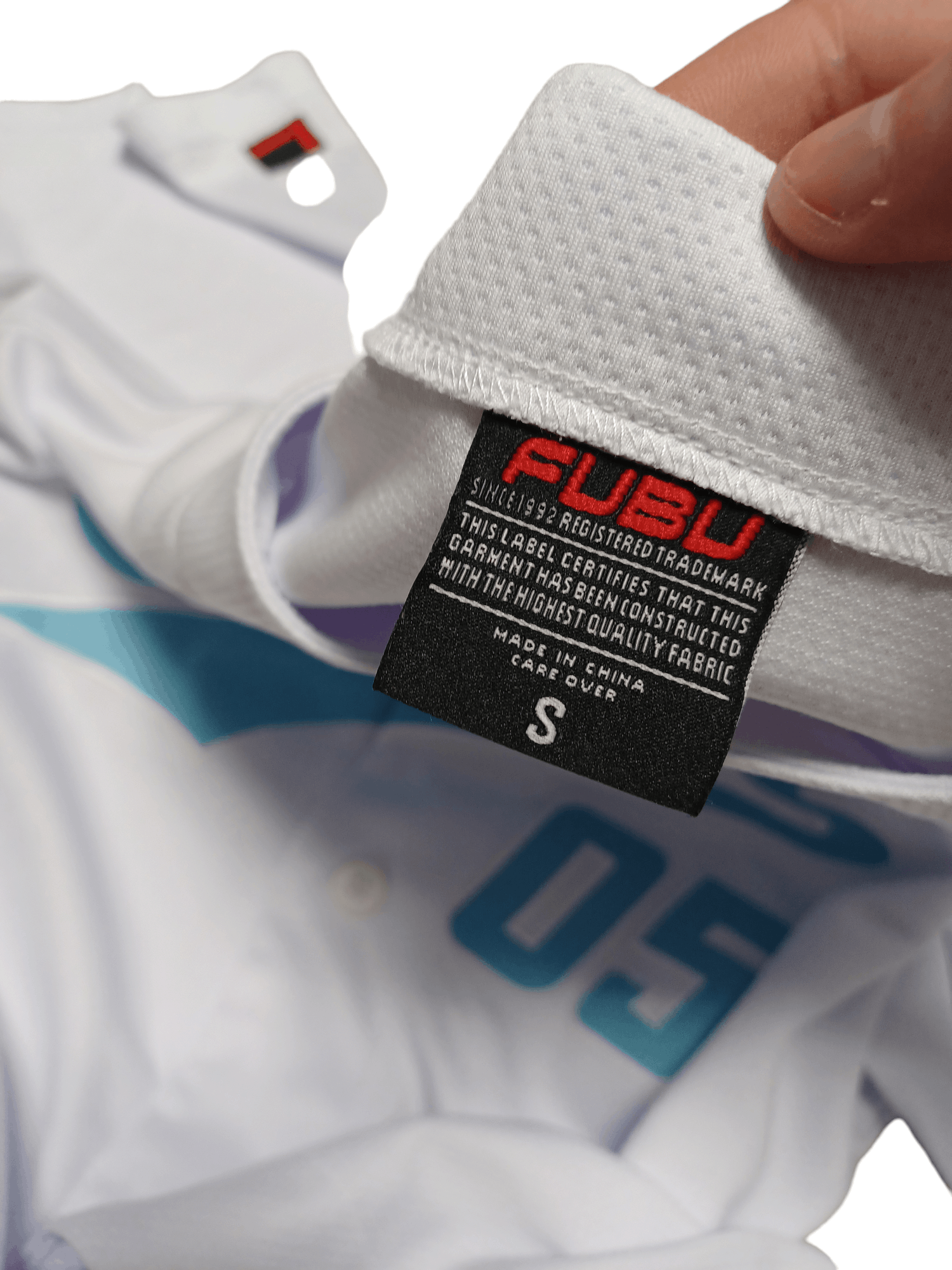 Fubu FUBU BIGLOGO EMBROIDERED BASEBALL JERSEY Size US S / EU 44-46 / 1 - 6 Thumbnail