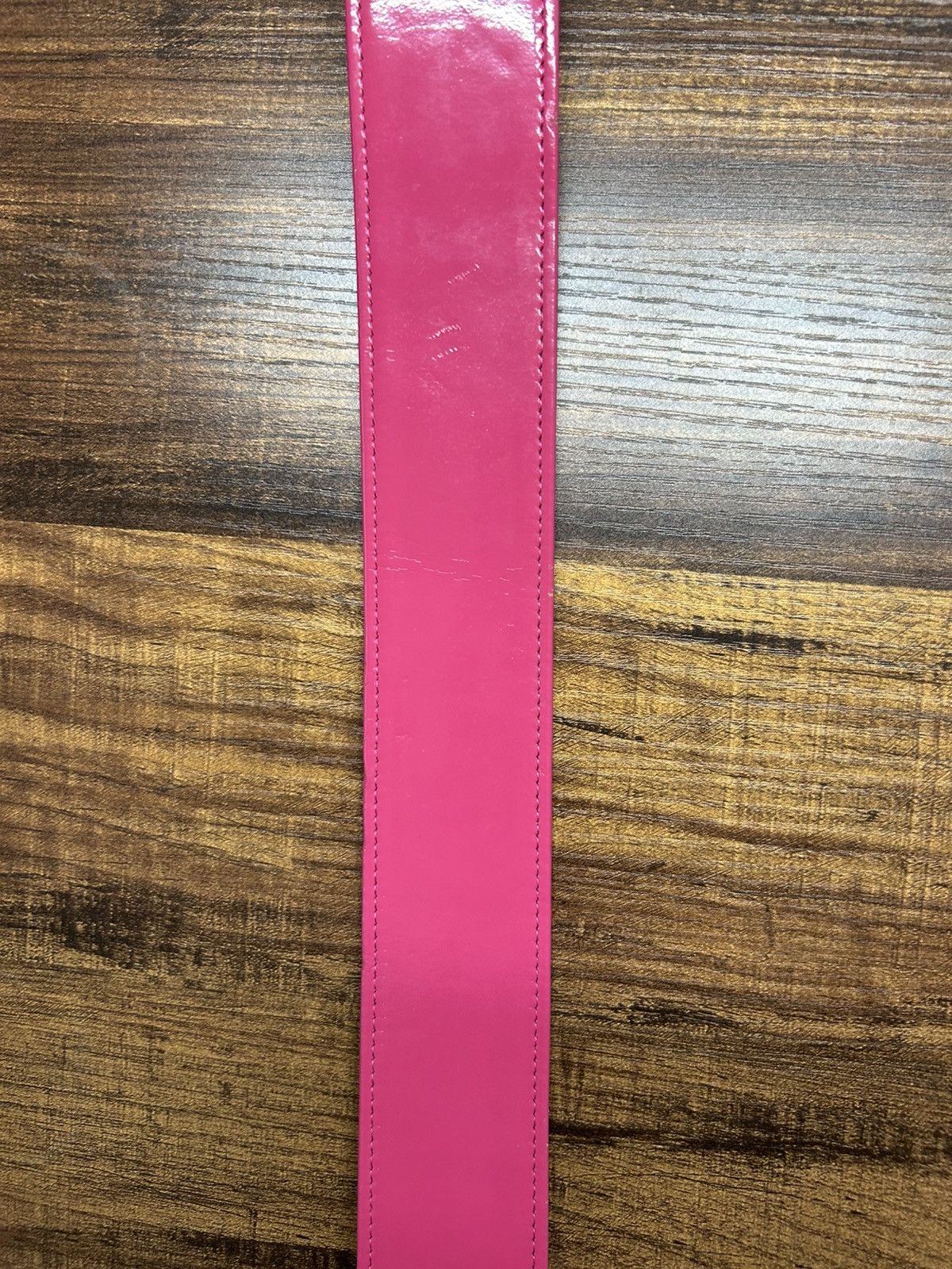 Alexander McQueen Alexander McQueen Patent Leather Waistbelt Pink Belt Size ONE SIZE - 4 Thumbnail