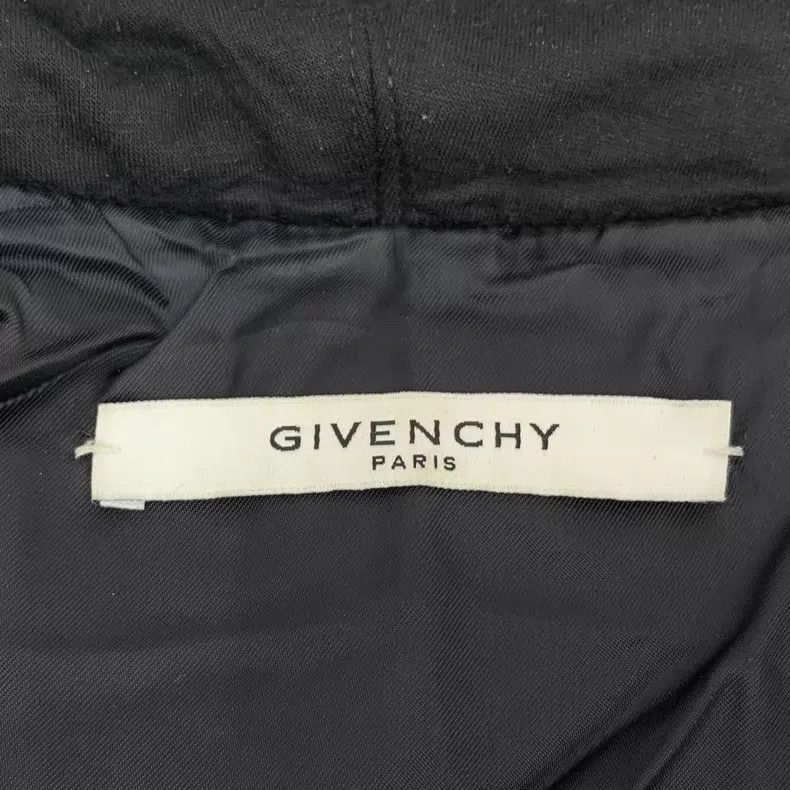 Givenchy Givenchy Black Lamb Leather Patch Hooded Drawstring Zip Fr Size US M / EU 48-50 / 2 - 5 Thumbnail