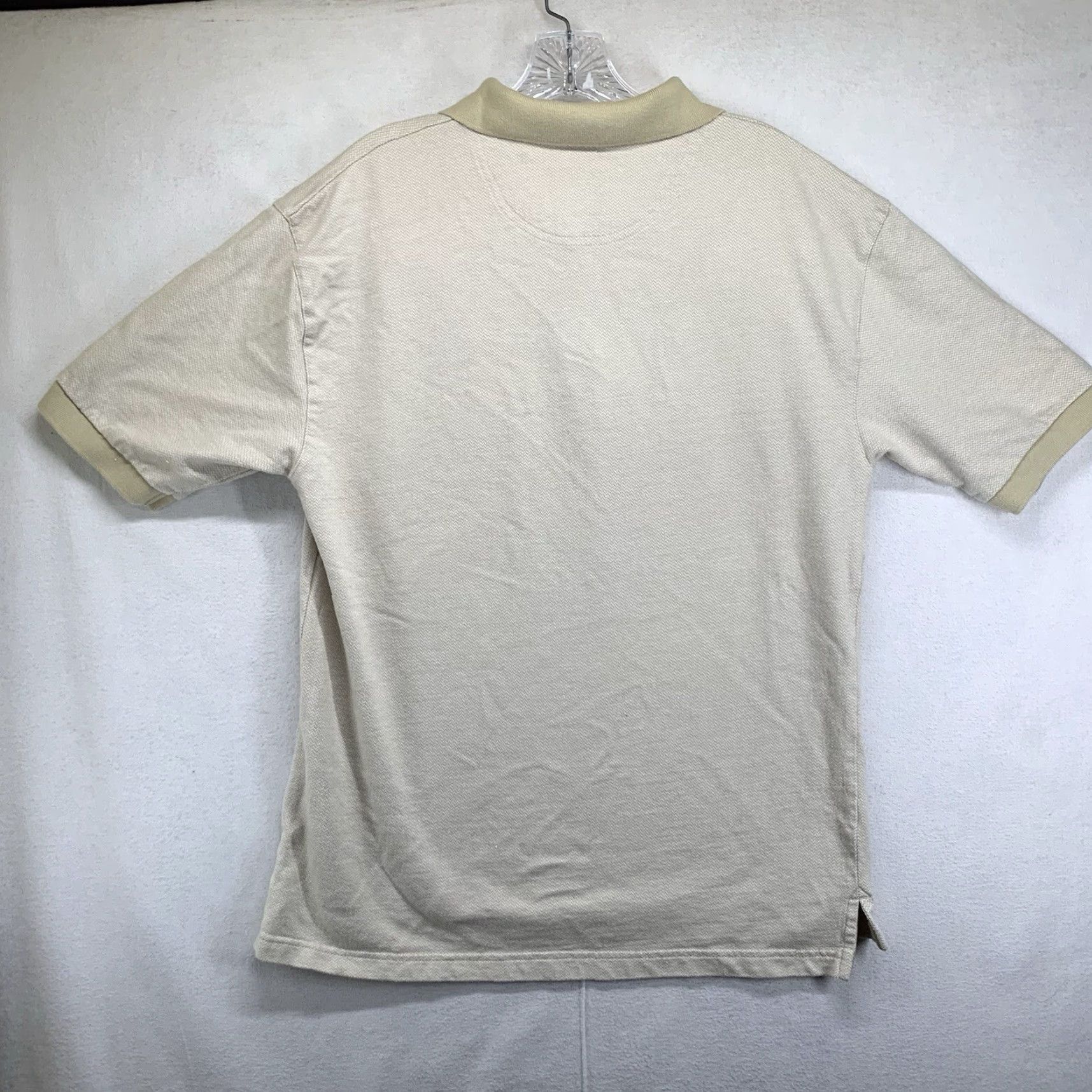 Vintage VINTAGE Disneyland Resort Mickey Mouse Polo Shirt Men Medium Beige 90s Logo Short Sleeve Size US M / EU 48-50 / 2 - 3 Thumbnail