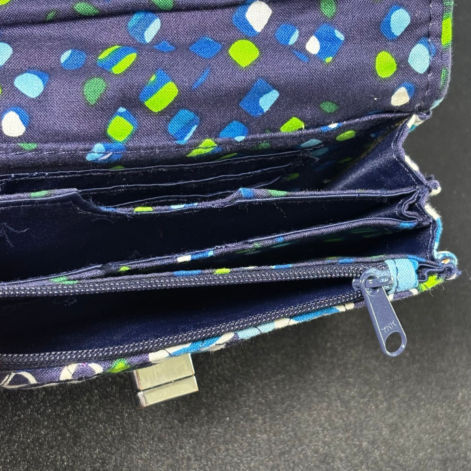 Vera Bradley Blue Vera Bradley Wallet Size ONE SIZE - 4 Thumbnail