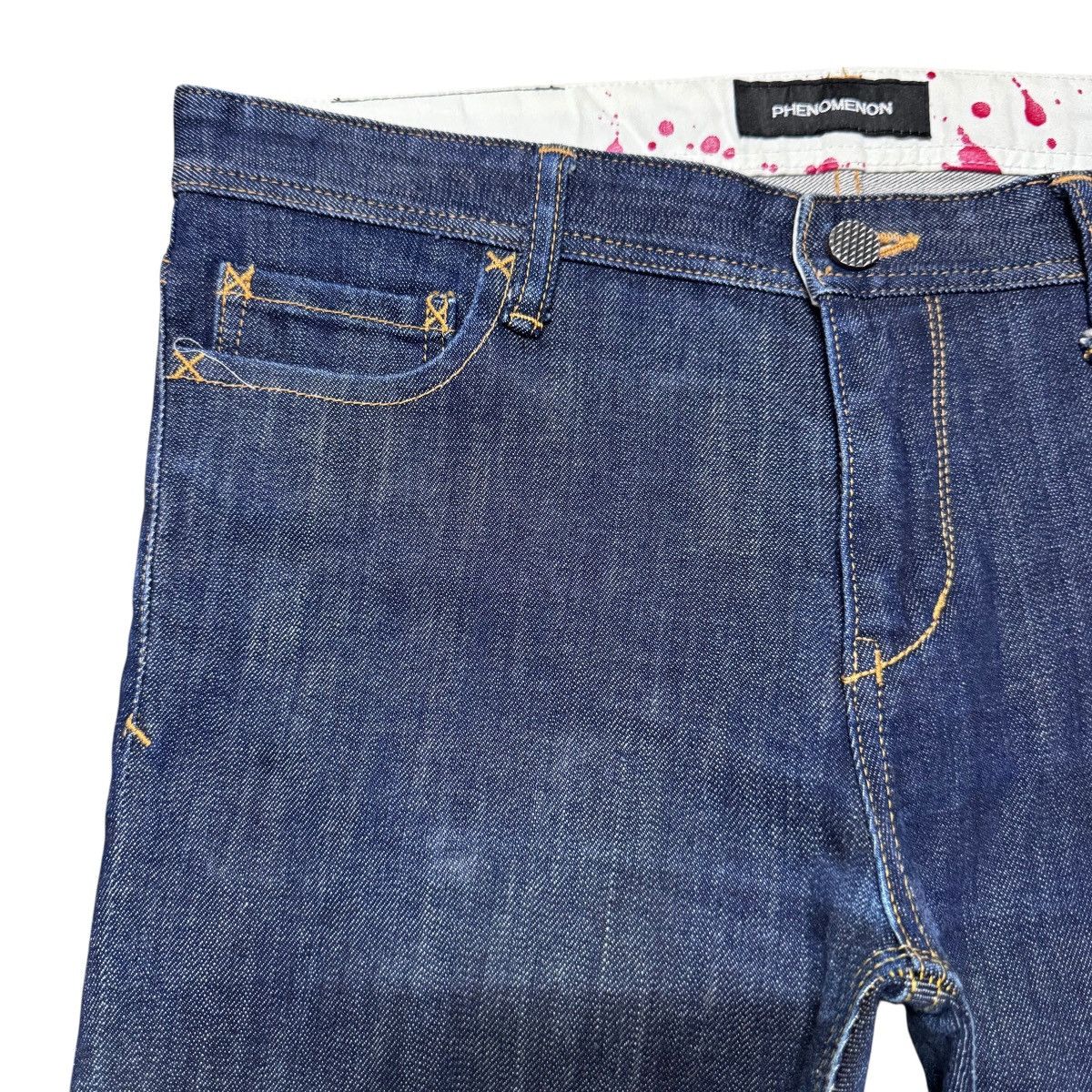 PHENOMENON AW2010 Phenomenon Cropped Denim Jeans Size US 32 / EU 48 - 6 Thumbnail