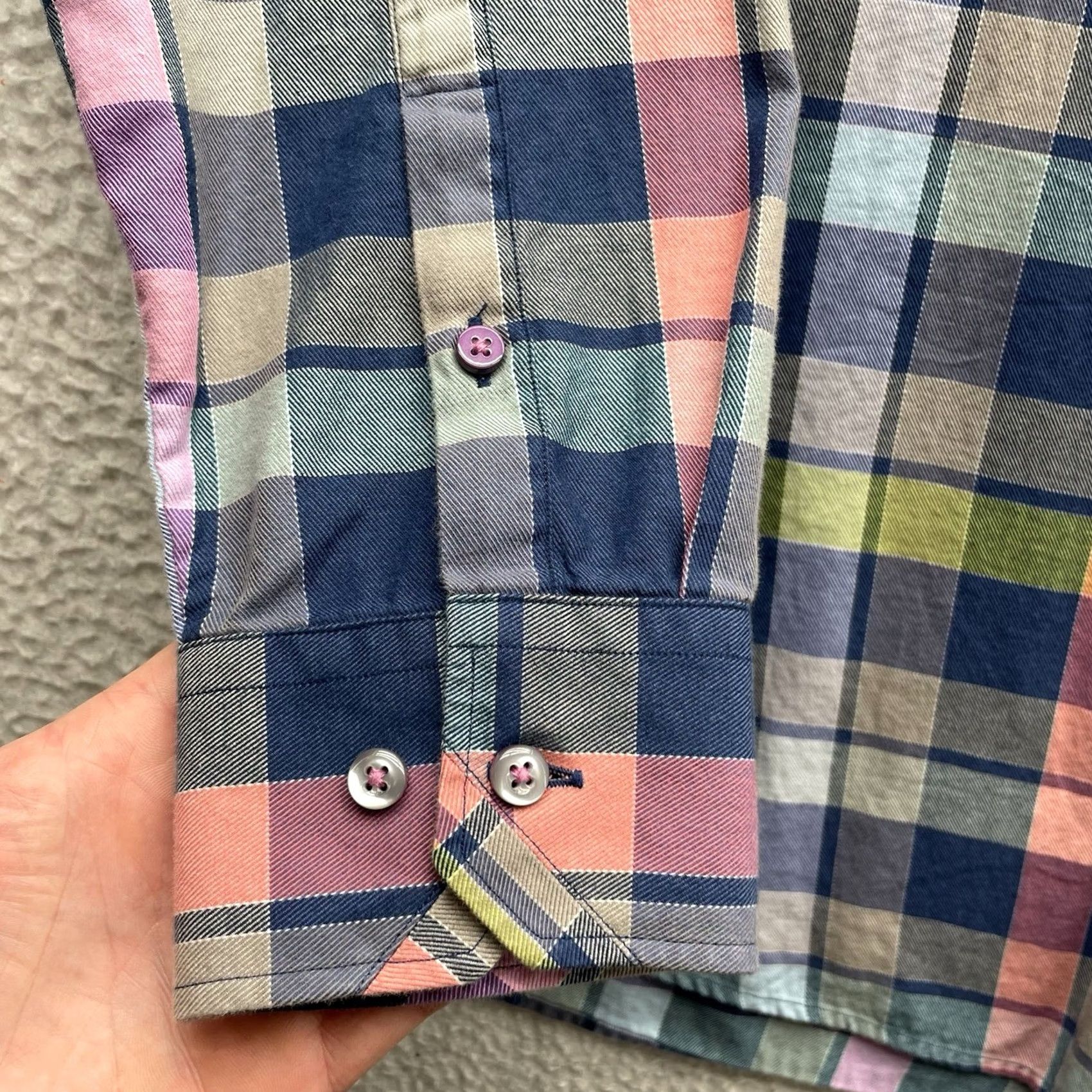 Tommy Bahama Tommy Bahama Shirt Mens M Multicolor Plaid Check Preppy Button Up Size US M / EU 48-50 / 2 - 3 Thumbnail