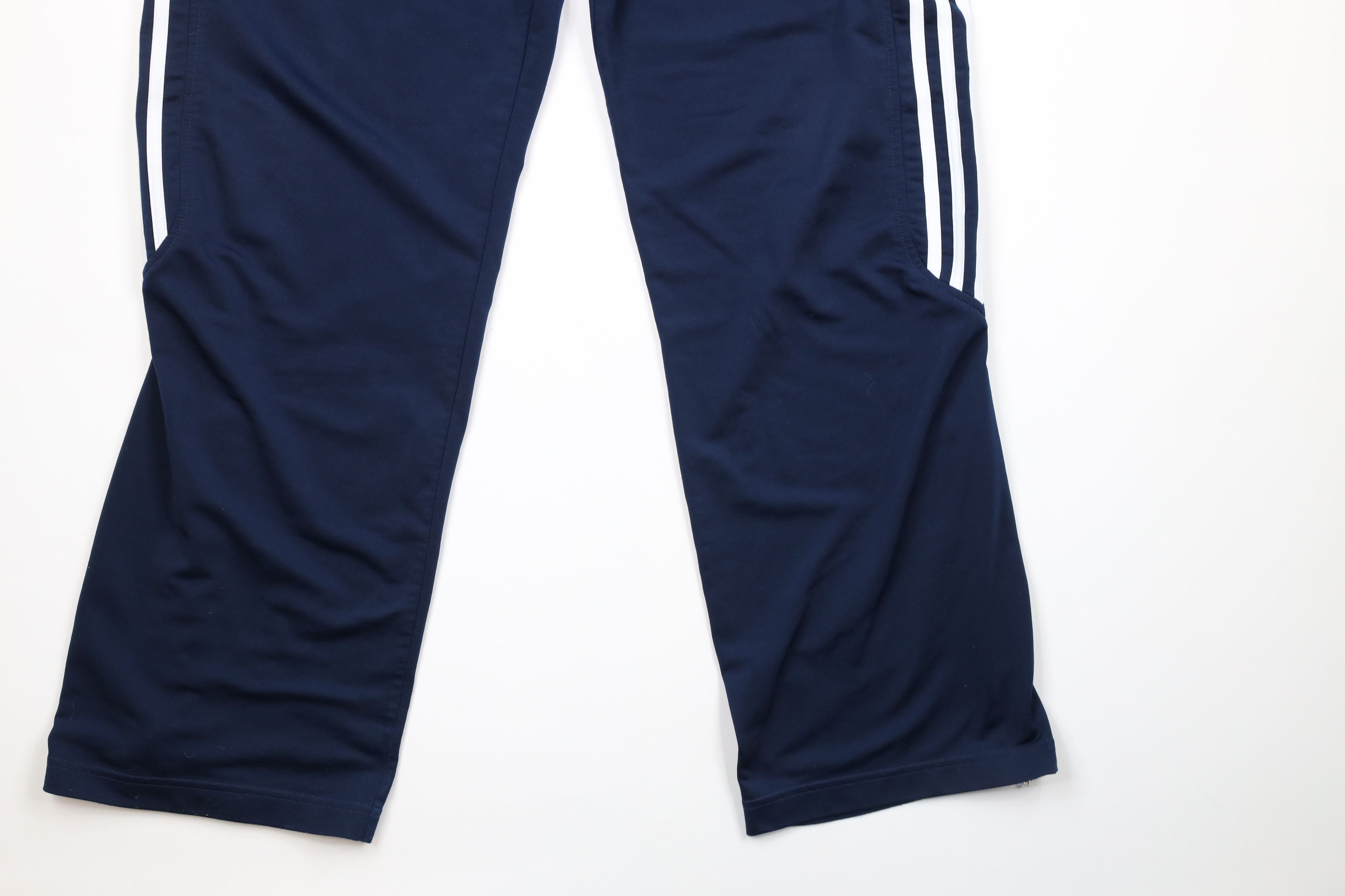 Adidas × Vintage Vintage Adidas Out Striped Wide Leg Sweatpants Pants Blue Size US 38 / EU 54 - 4 Thumbnail