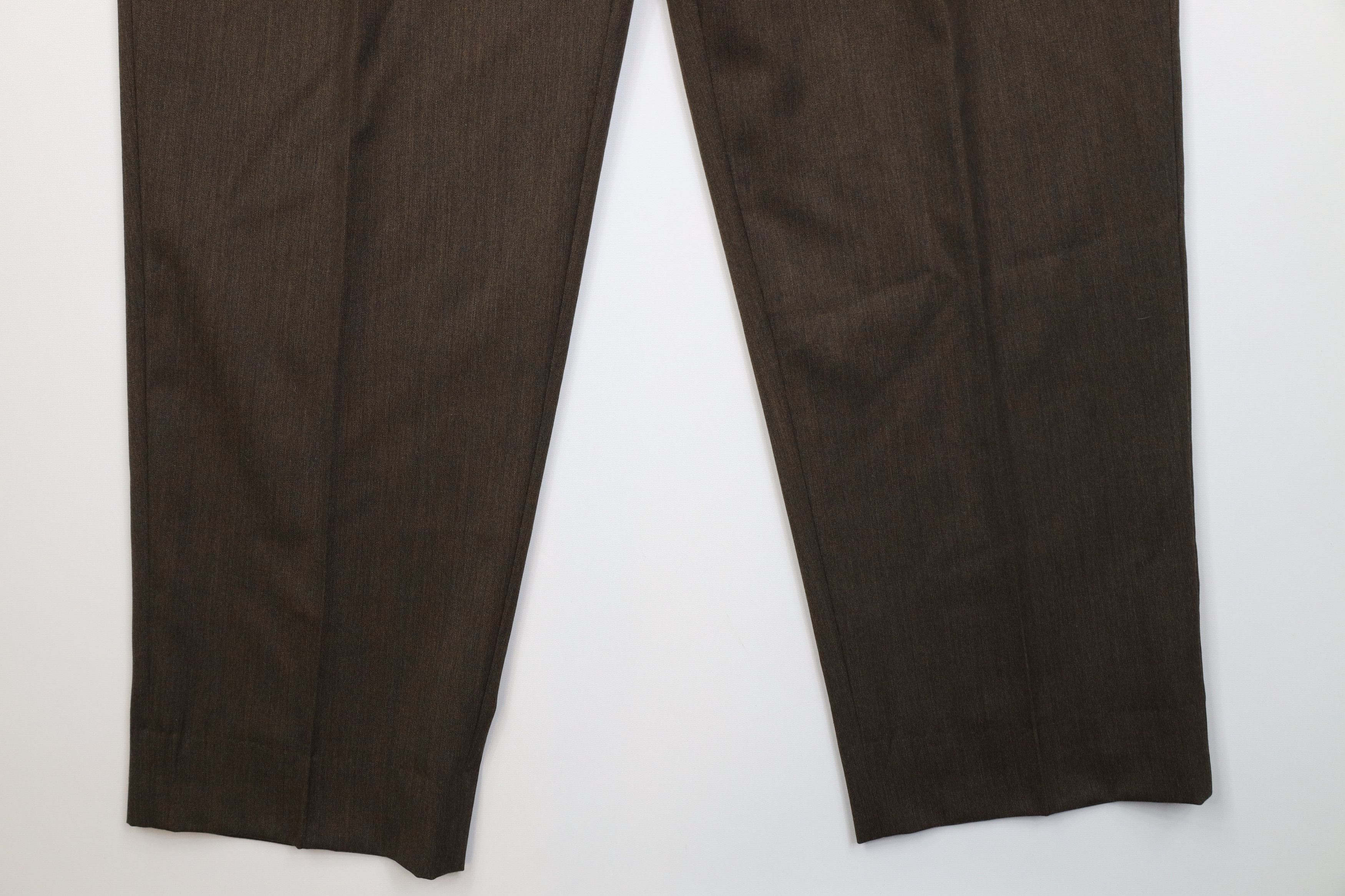 Vintage Vintage 90s Streetwear Wide Leg Chino Pants Heather Brown Size US 38 / EU 54 - 4 Thumbnail