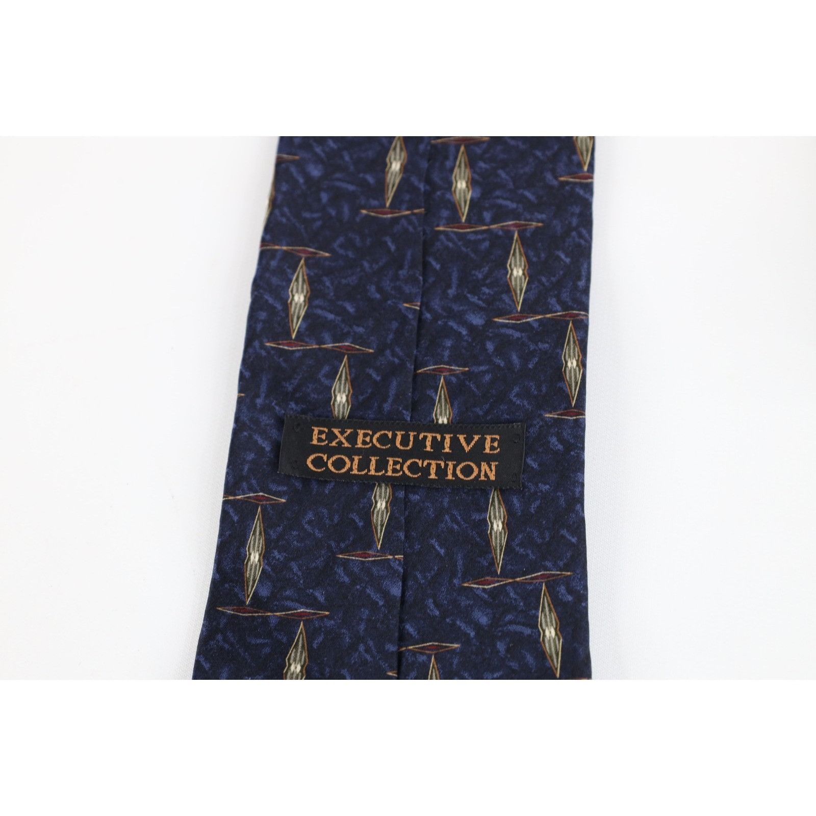 Vintage Vintage 90s Streetwear Geometric Diamond Neck Tie Necktie Size ONE SIZE - 4 Thumbnail