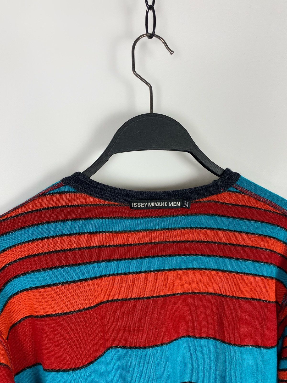 Issey Miyake Issey Miyake Men Wool Reversible Colorblock Sweater Size US S / EU 44-46 / 1 - 6 Thumbnail