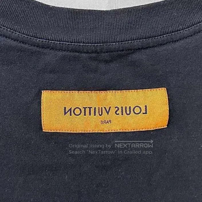 Louis Vuitton Louis Vuitton Black Logo Short Sleeve T. Size US L / EU 52-54 / 3 - 6 Thumbnail