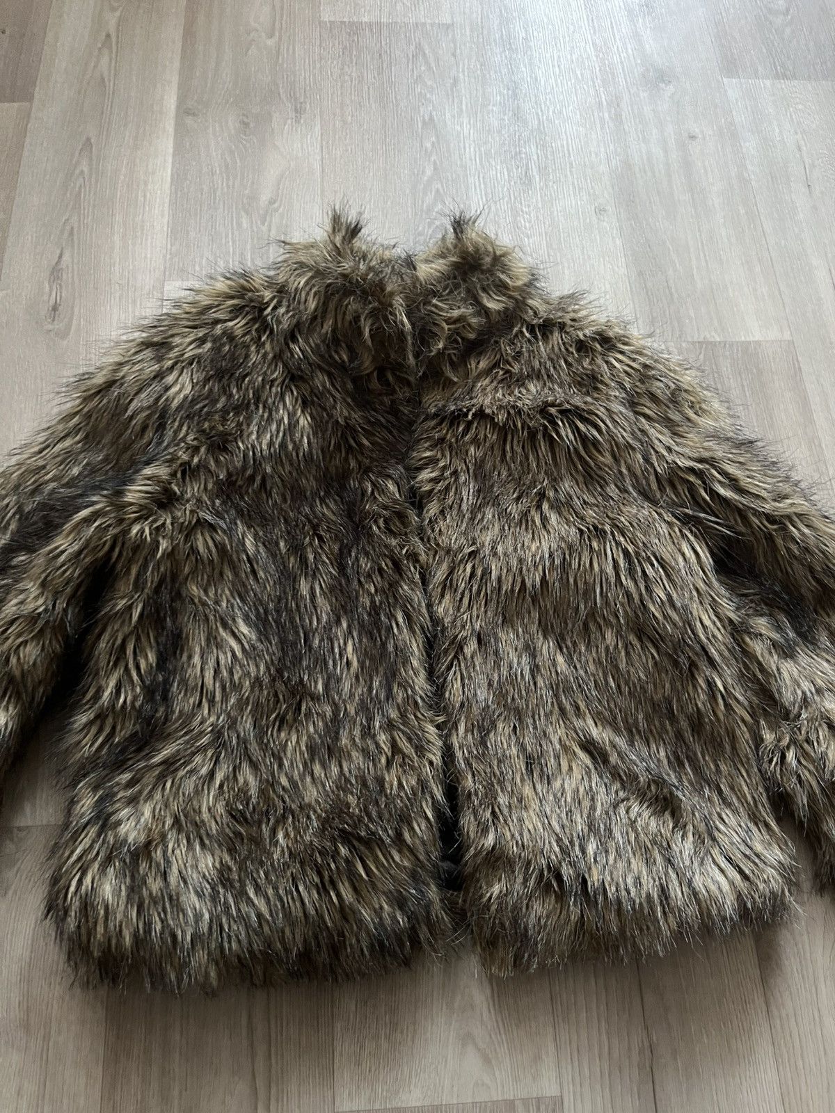 If Six Was Nine Hysteric Glamour Style Y2K Faux Fur If Six Was Nine Jacket Size M / US 6-8 / IT 42-44 - 4 Thumbnail