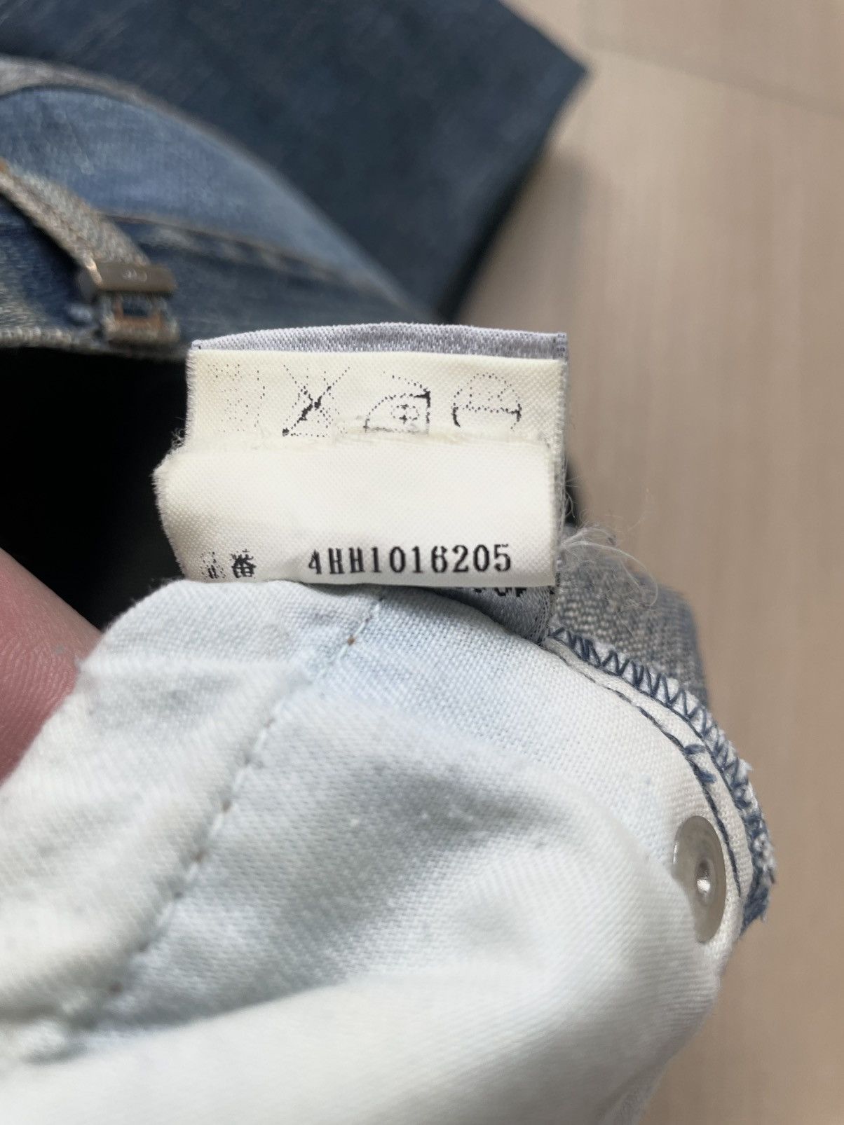 Hedi Slimane Dior Homme 2004AW Runway Denim Size US 29 - 6 Thumbnail
