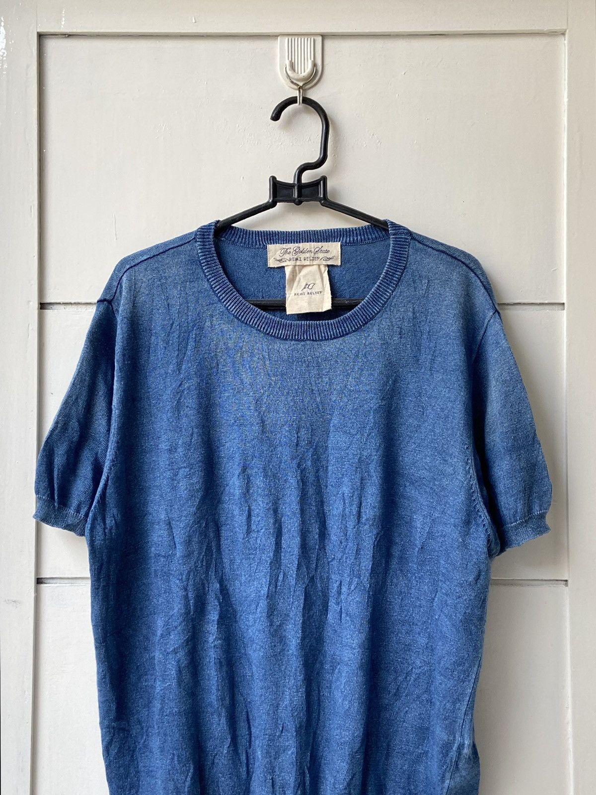 Japanese Brand × Remi Relief REMI RELIEF Blue T-shirt Size US S / EU 44-46 / 1 - 2 Thumbnail