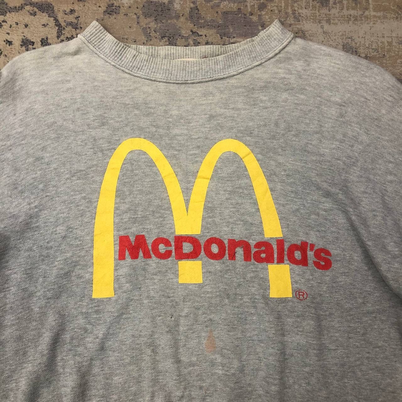 Vintage Y712. VTG SUN FADED MC DONALD SWEATSHIRTS Size US L / EU 52-54 / 3 - 2 Thumbnail