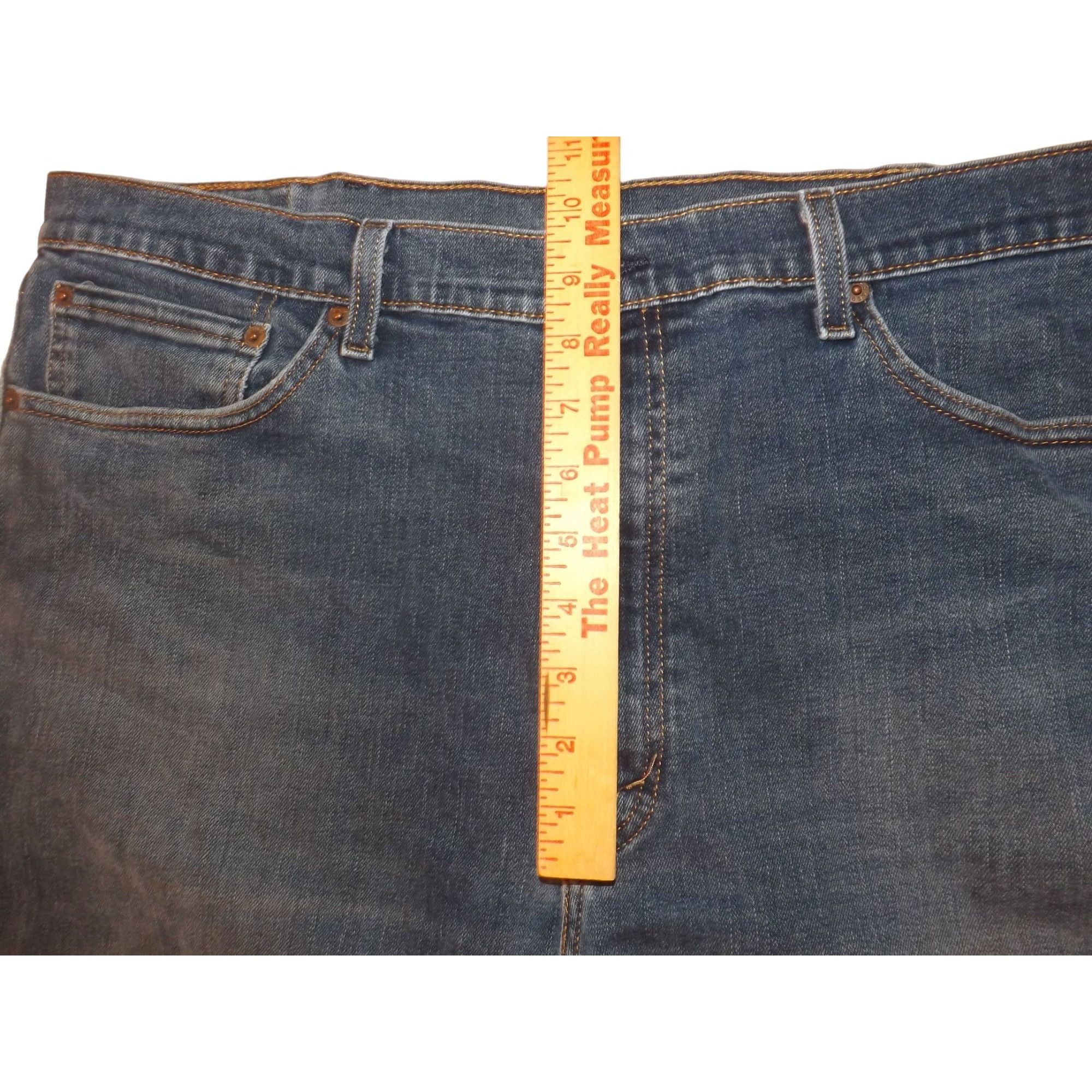 Levi's Levi's 505 Jeans Men Sz 40X30 Blue Denim Straight Leg Regula Size US 40 / EU 56 - 3 Thumbnail