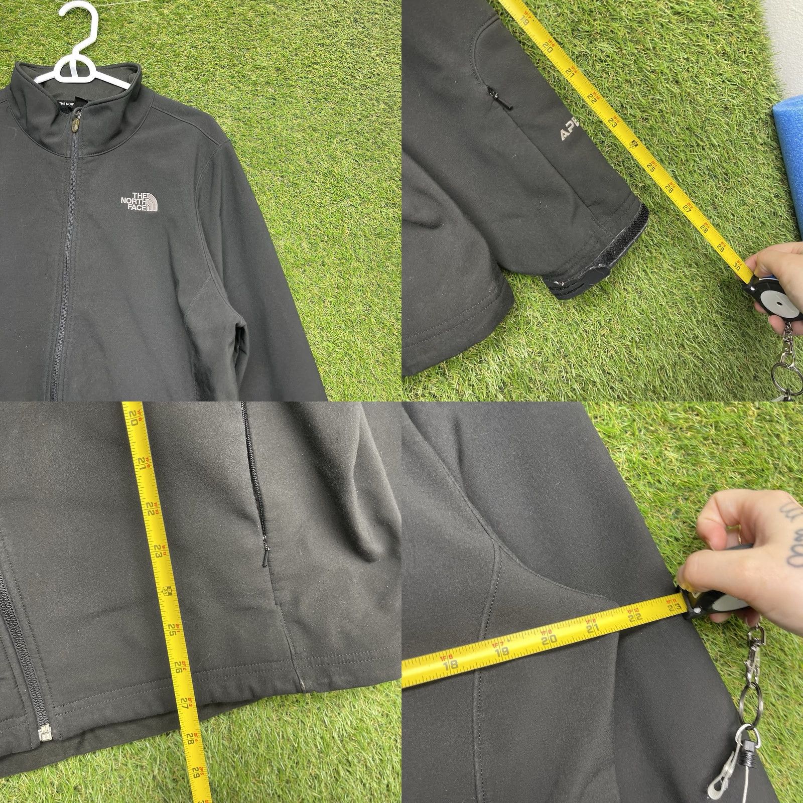 The North Face The North Face Apex Jacket Womens XL Full Zip Fleece Lined Softshell Hiking Size XL / US 12-14 / IT 48-50 - 8 Thumbnail