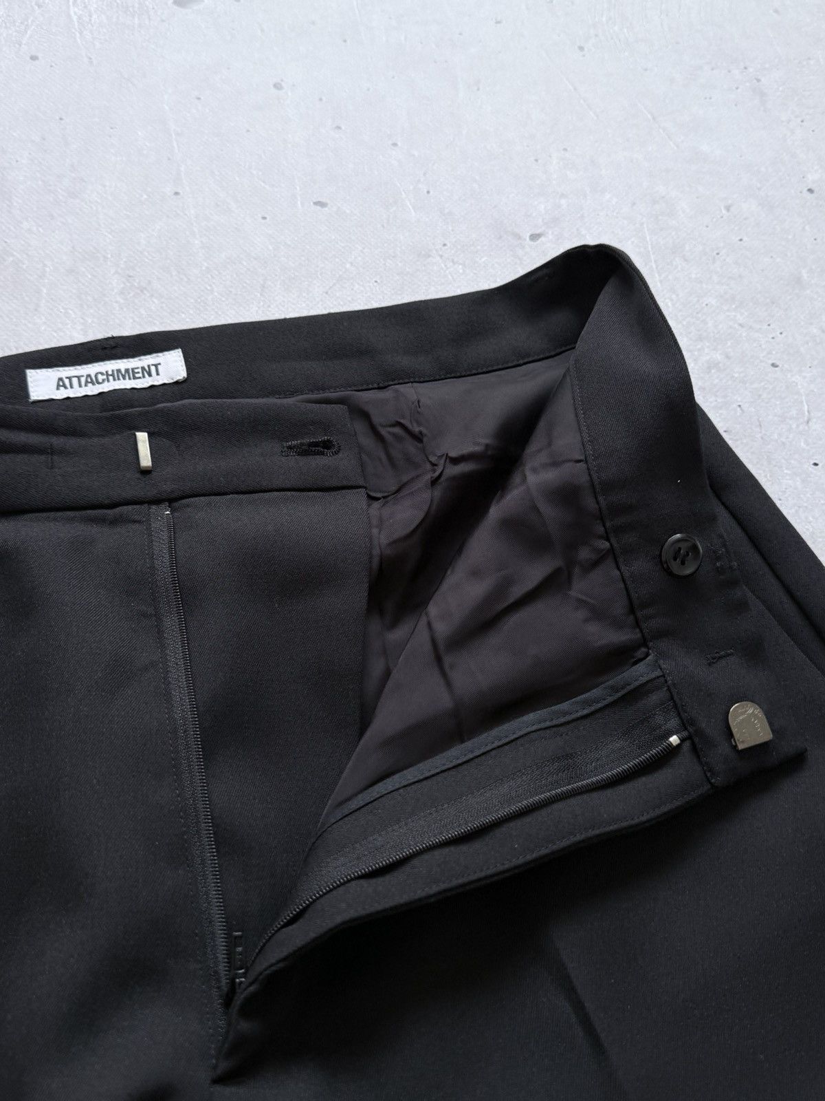Attachment Attachment Black Baggy Pants Trousers Size US 32 / EU 48 - 6 Thumbnail