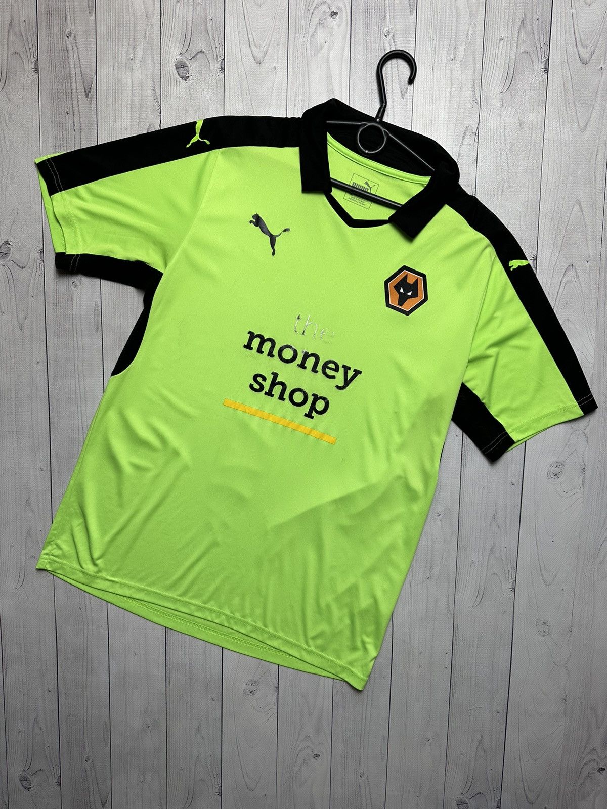 Puma × Vintage Vintage puma Wolves soccer jersey Rare away Wolverhampton L Size US L / EU 52-54 / 3 - 1 Thumbnail