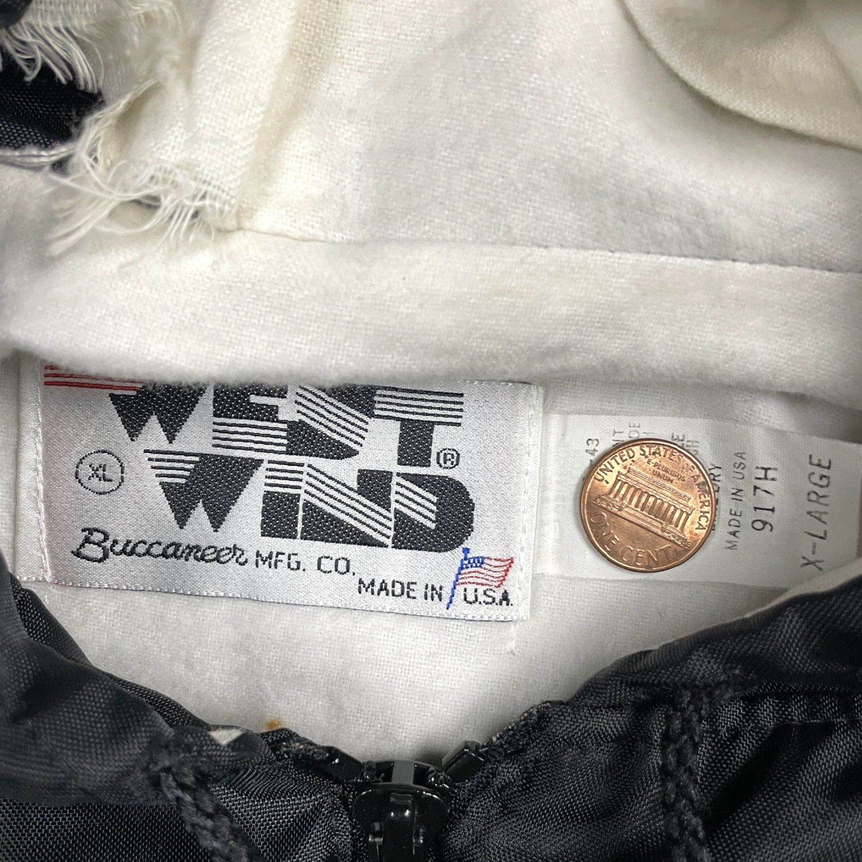 Vintage VINTAGE Westwind Buccaneer Boonton Track Jacket Nylon XL Black Mens Size US XL / EU 56 / 4 - 4 Thumbnail