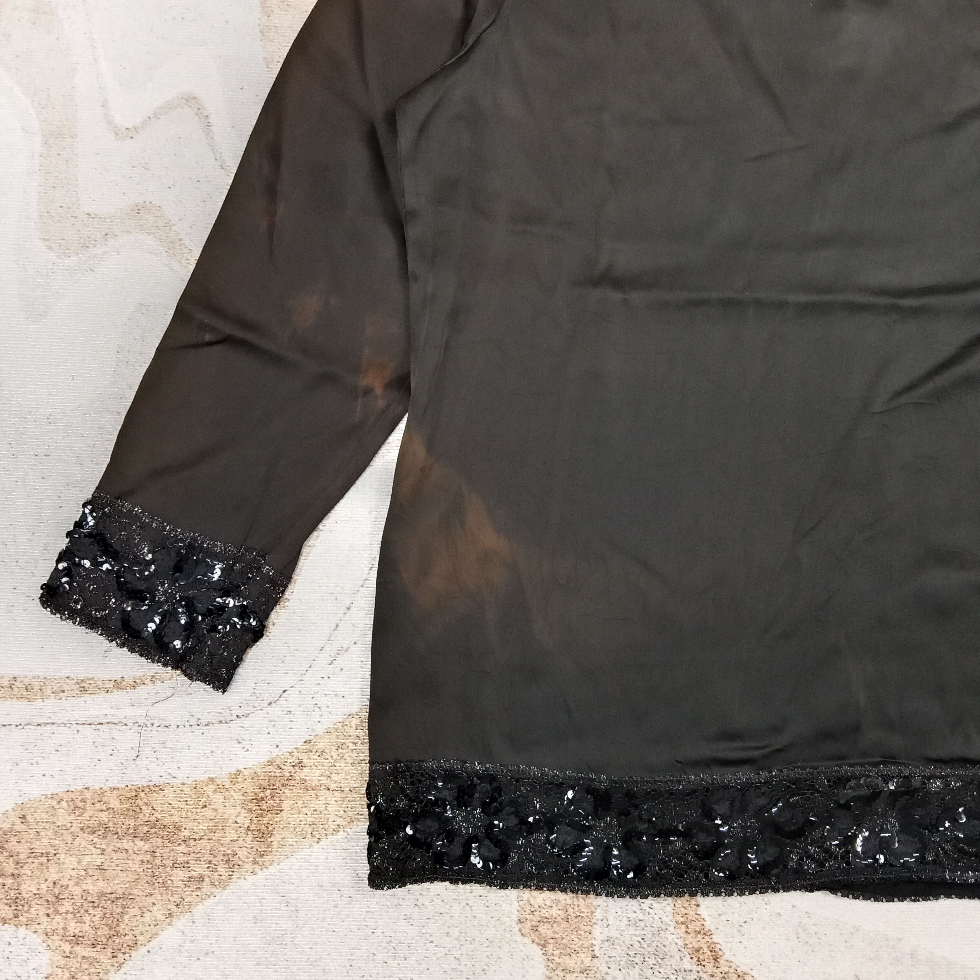 Givenchy Givenchy Women's Satin Tshirt C267N3 Size M / US 6-8 / IT 42-44 - 2 Thumbnail