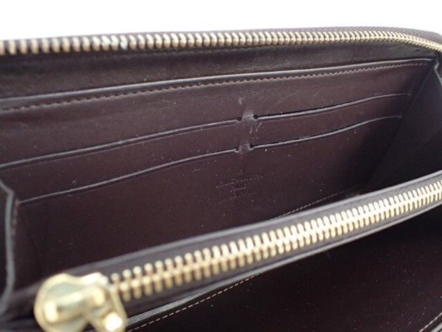 Louis Vuitton Louis Vuitton Zippy Wallet Amarante Vernis Leather M93522 Size ONE SIZE - 10 Thumbnail