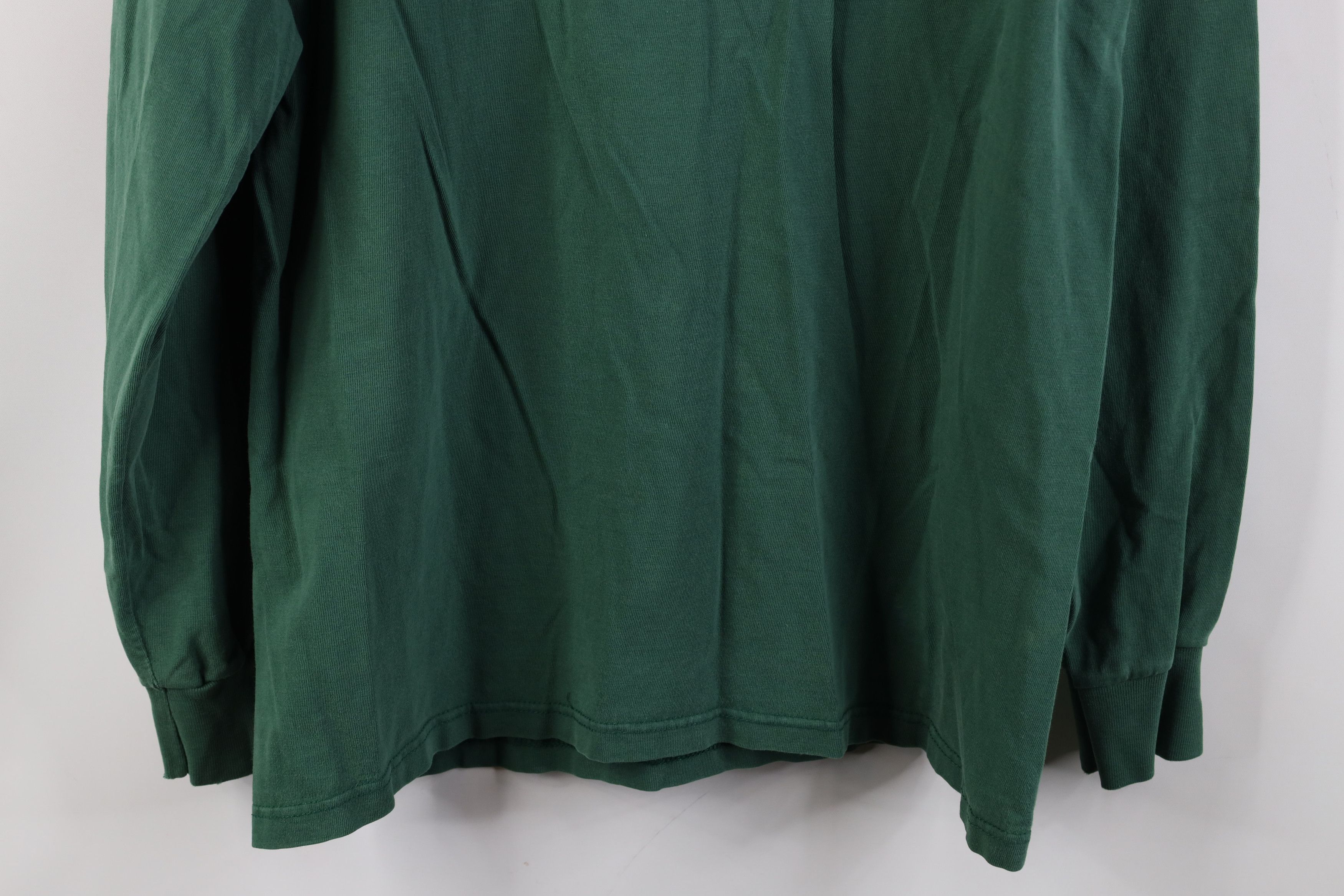 Vintage Vintage 90s Michigan State University Long Sleeve T-Shirt Size US L / EU 52-54 / 3 - 15 Thumbnail