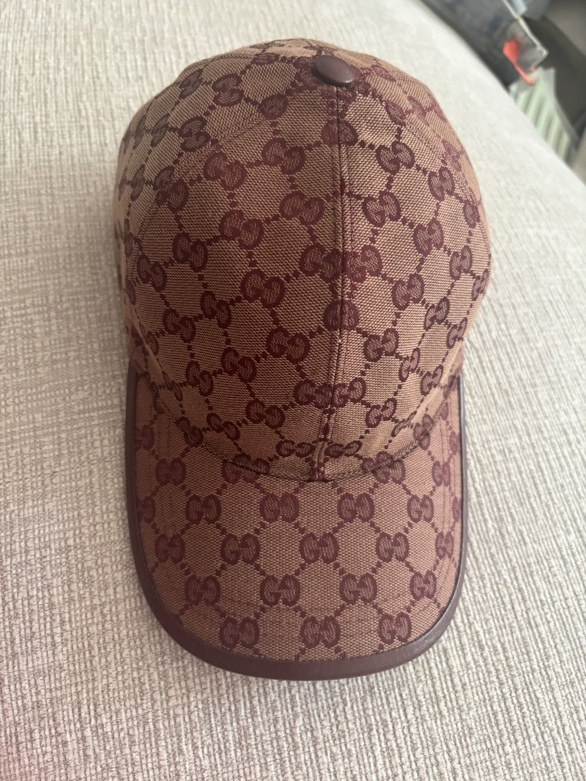 Burgandy Gucci Hat