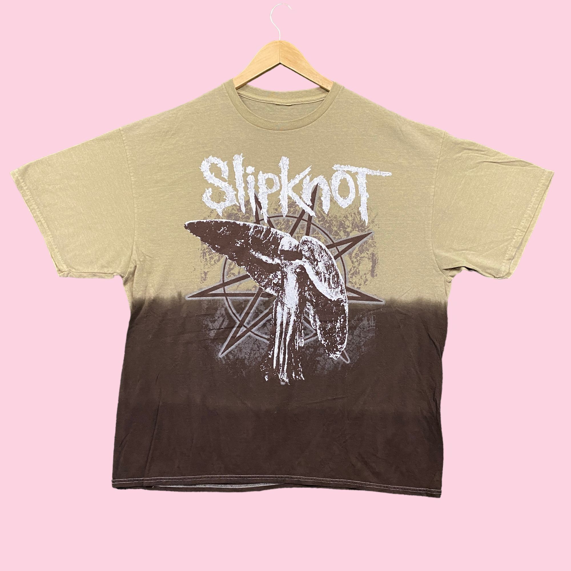 Slipknot Slipknot Angel Dip Dye Heavy Metal Band Tee XL | Grailed