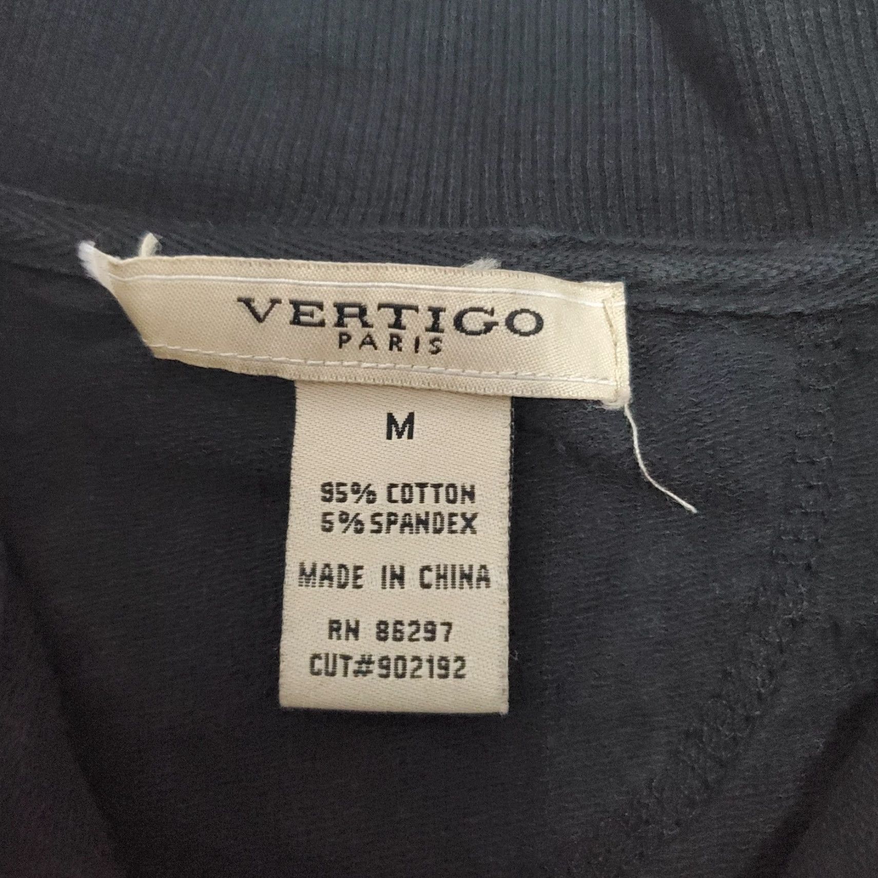 Vintage **Vertigo Paris Women Black Embroidered Full Zip Sweatshirt M Y2K** User: Vertigo Paris Women Black Embroidered Full Zip Sweatshirt M Y2K Size M / US 6-8 / IT 42-44 - 3 Thumbnail