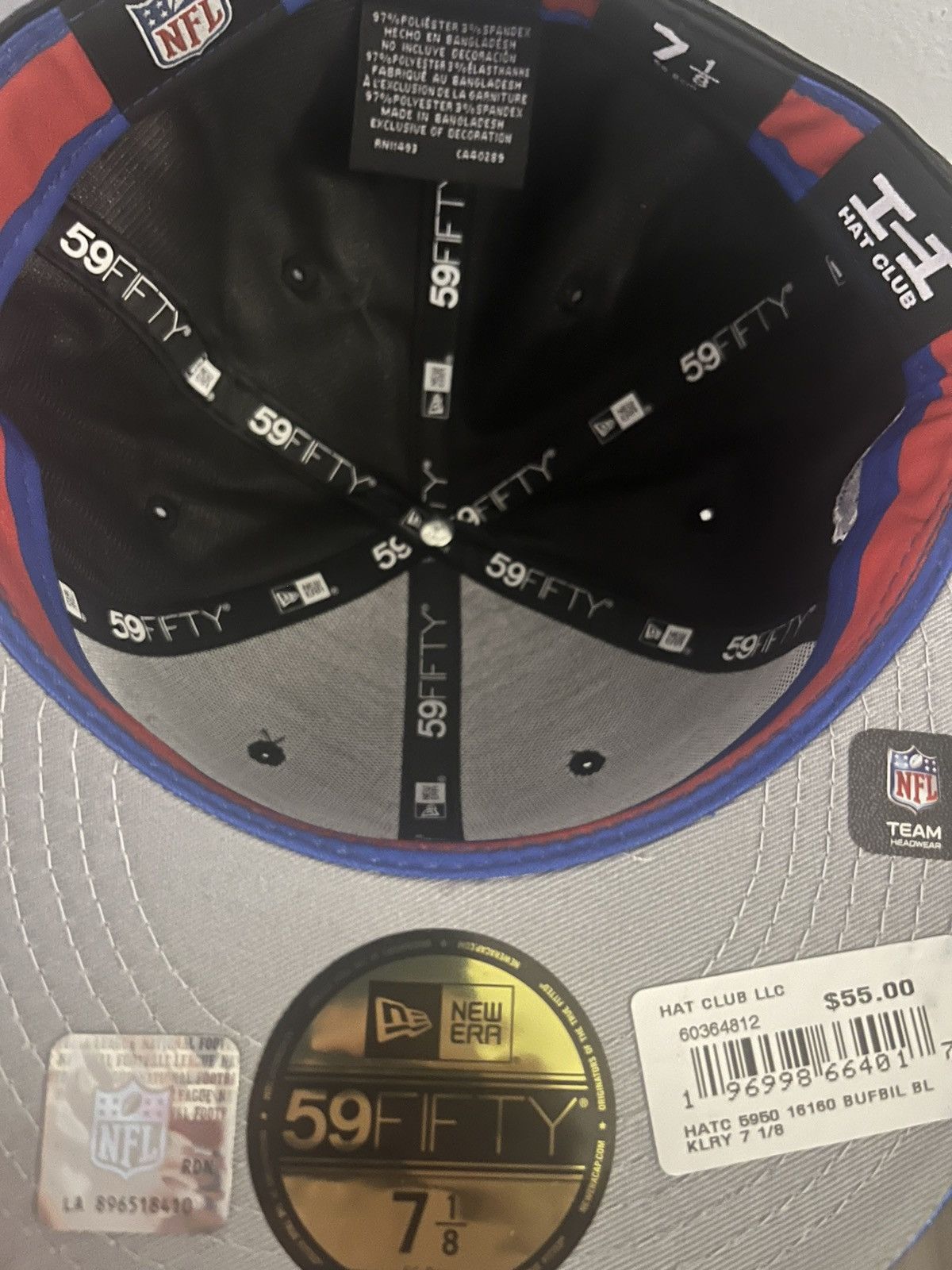 Hat Club Hat Club Satin Buffalo Bills Hat Size ONE SIZE - 3 Thumbnail