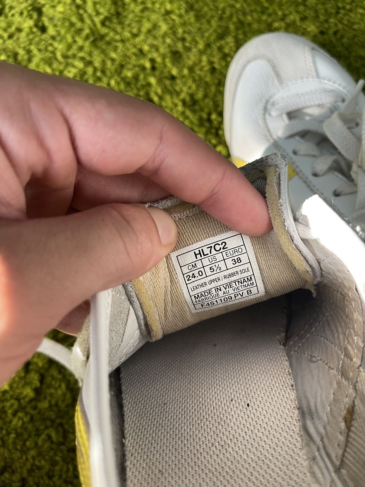 Asics × Onitsuka Tiger × Vintage Onitsuka Tiger ASICS 2000s vintage real leather sneakers Y2K Size US 5.5 / IT 35.5 - 8 Thumbnail