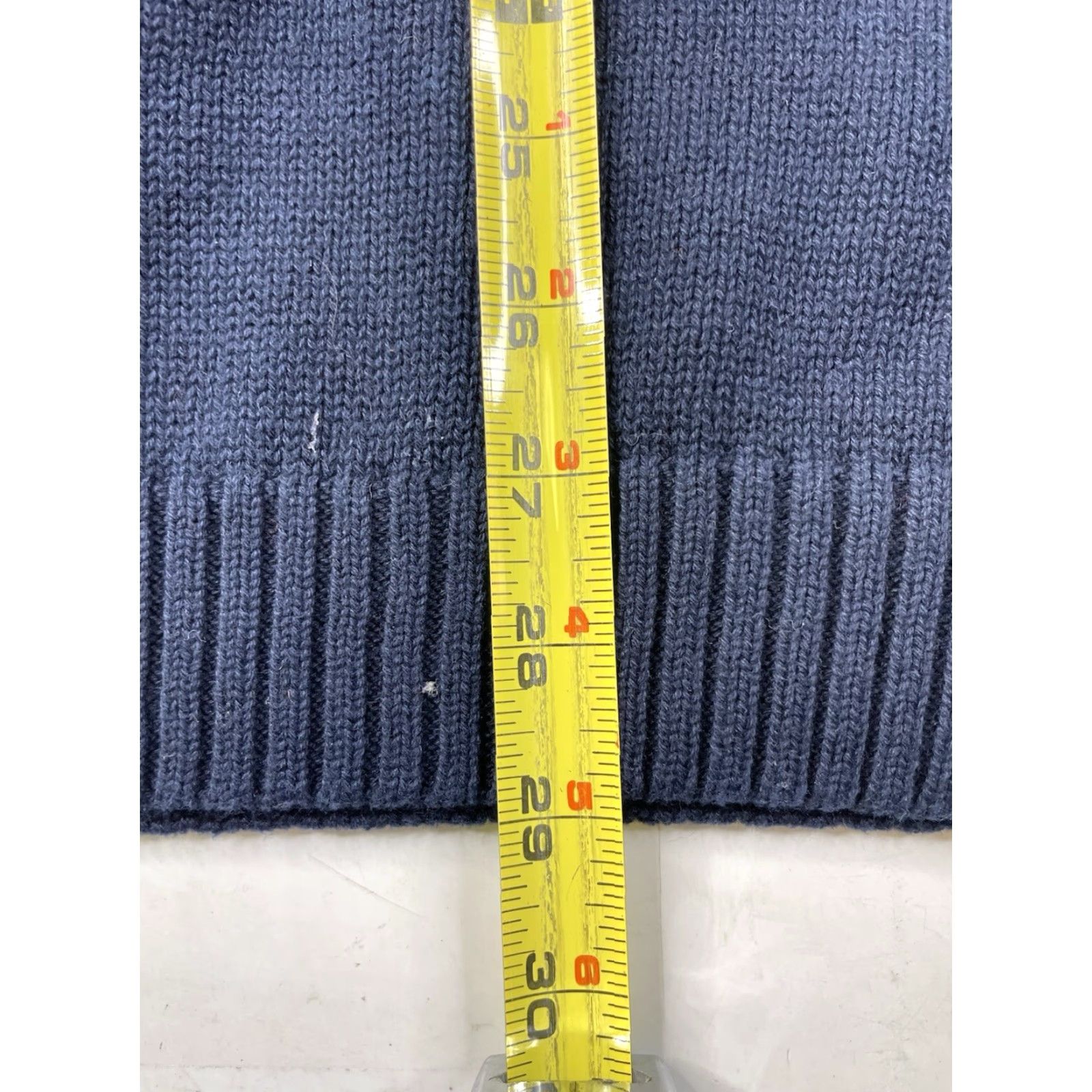 Ralph Lauren VINTAGE Chaps Ralph Lauren Flag Sweater Logo XXL Mens Knit Cotton Pullover Knit Blue 2XL Mens Logo Flag USA Size US XXL / EU 58 / 5 - 7 Thumbnail